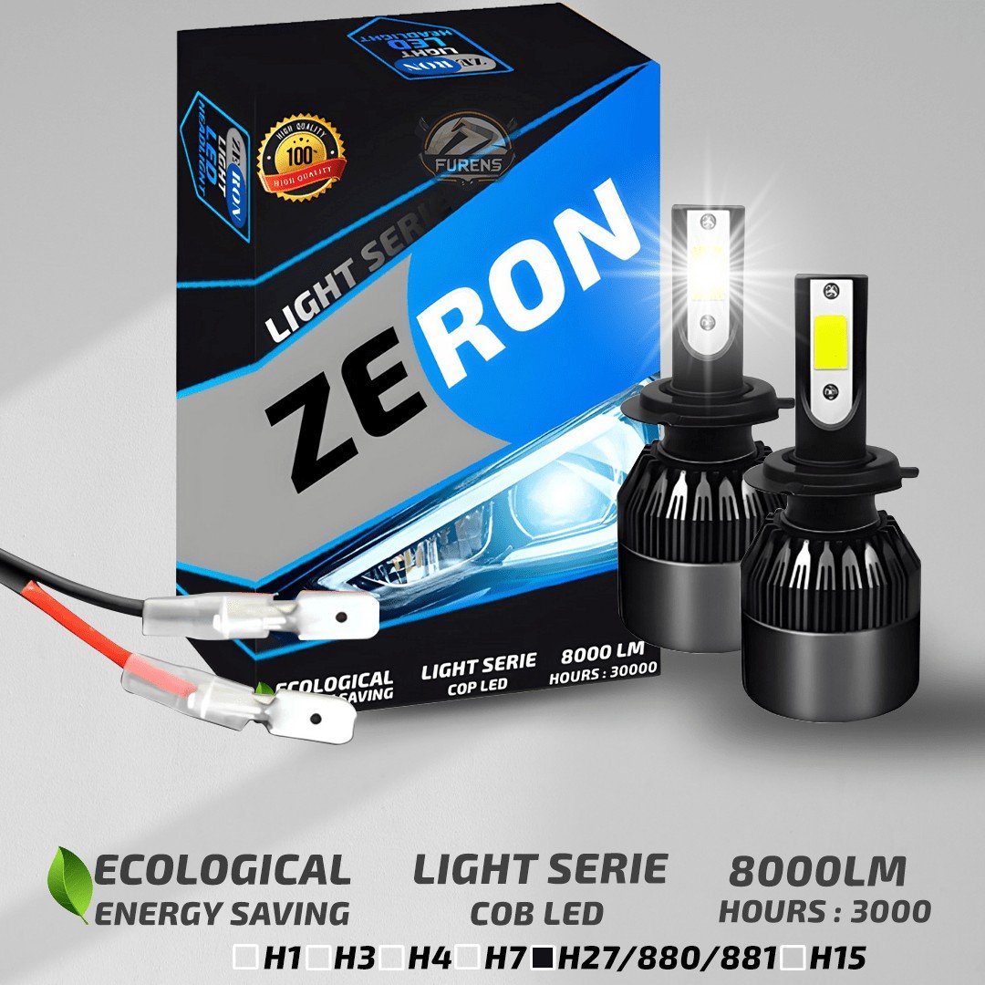 ZERON Light Series H27 Led Xenon Şimşek Etkili Led Xenon Led Ampul