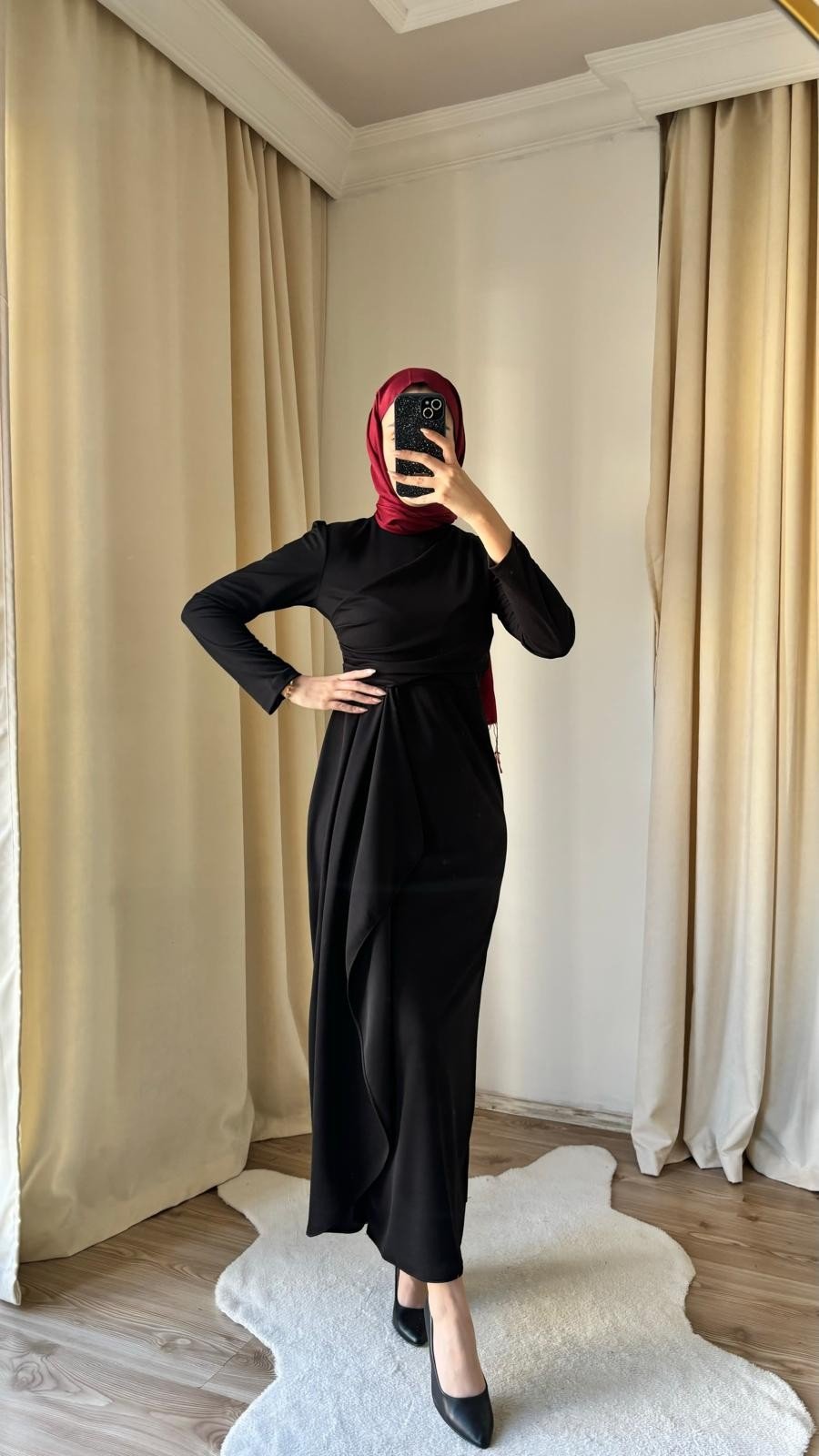 Scuba Nalan Elbise - Siyah