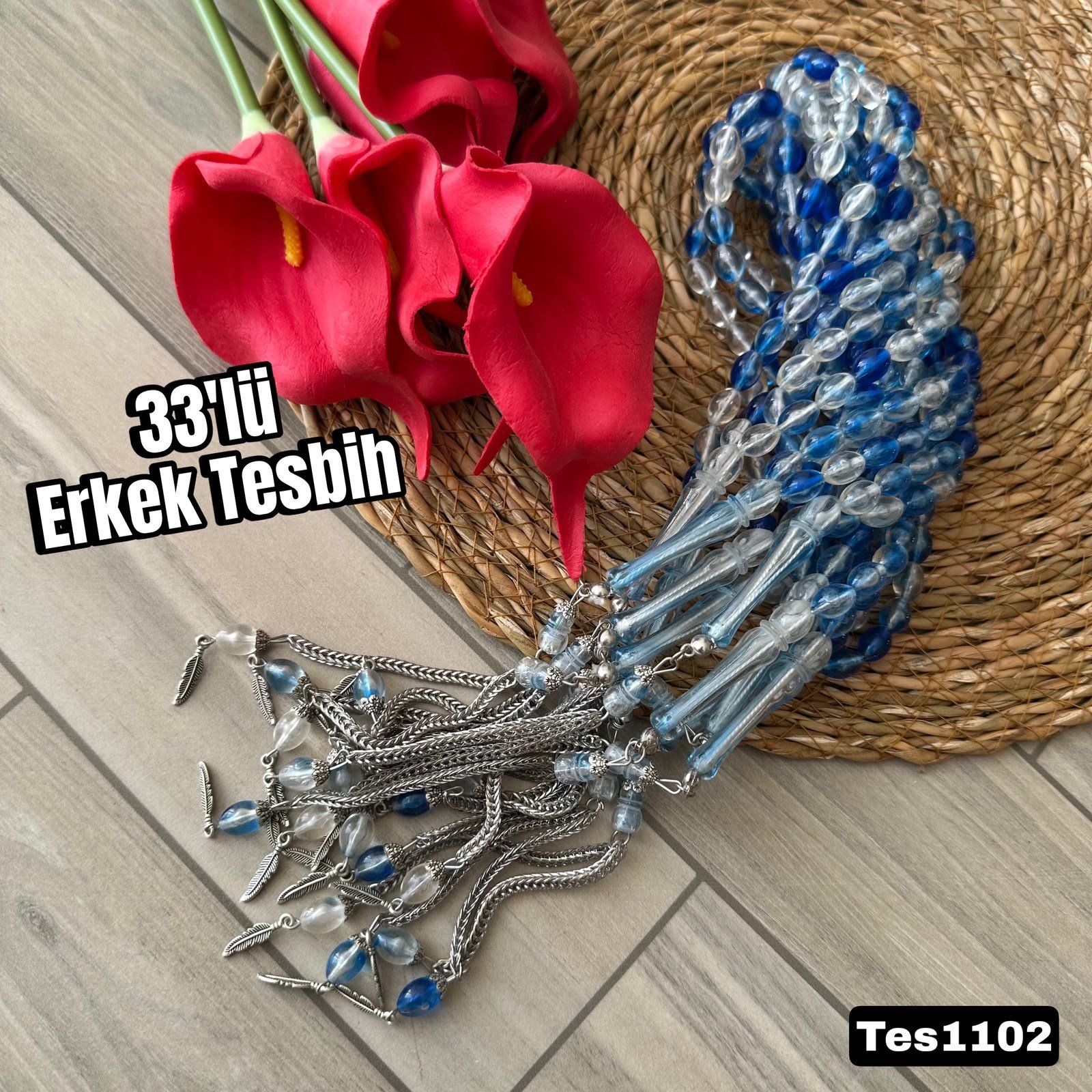 33'lü Erkek Tesbih (10'lu)