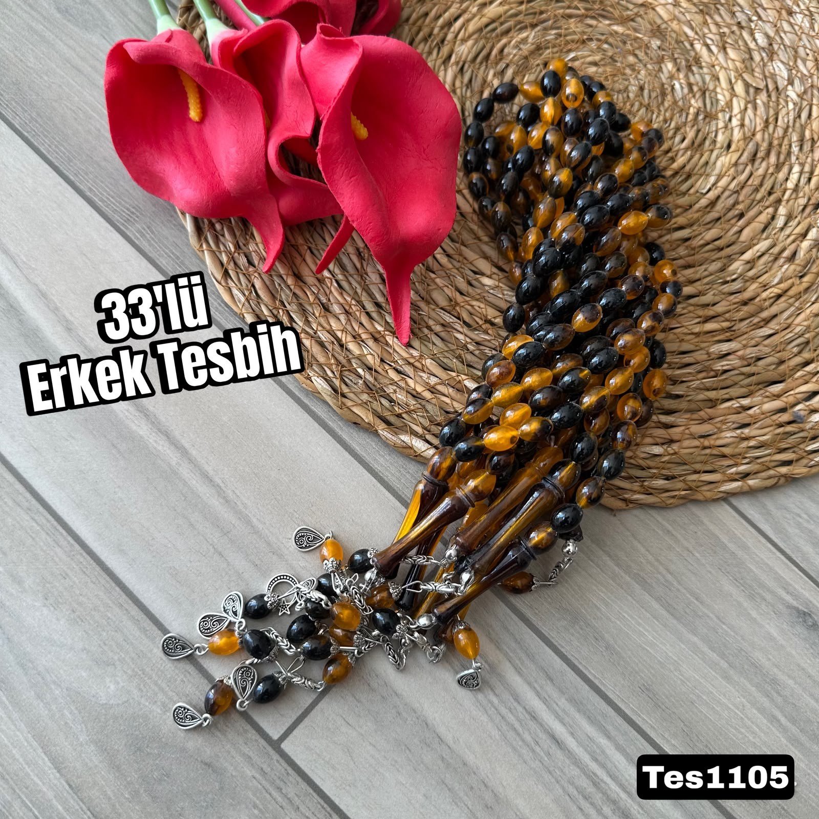 33'lü Erkek Tesbih (10'lu)