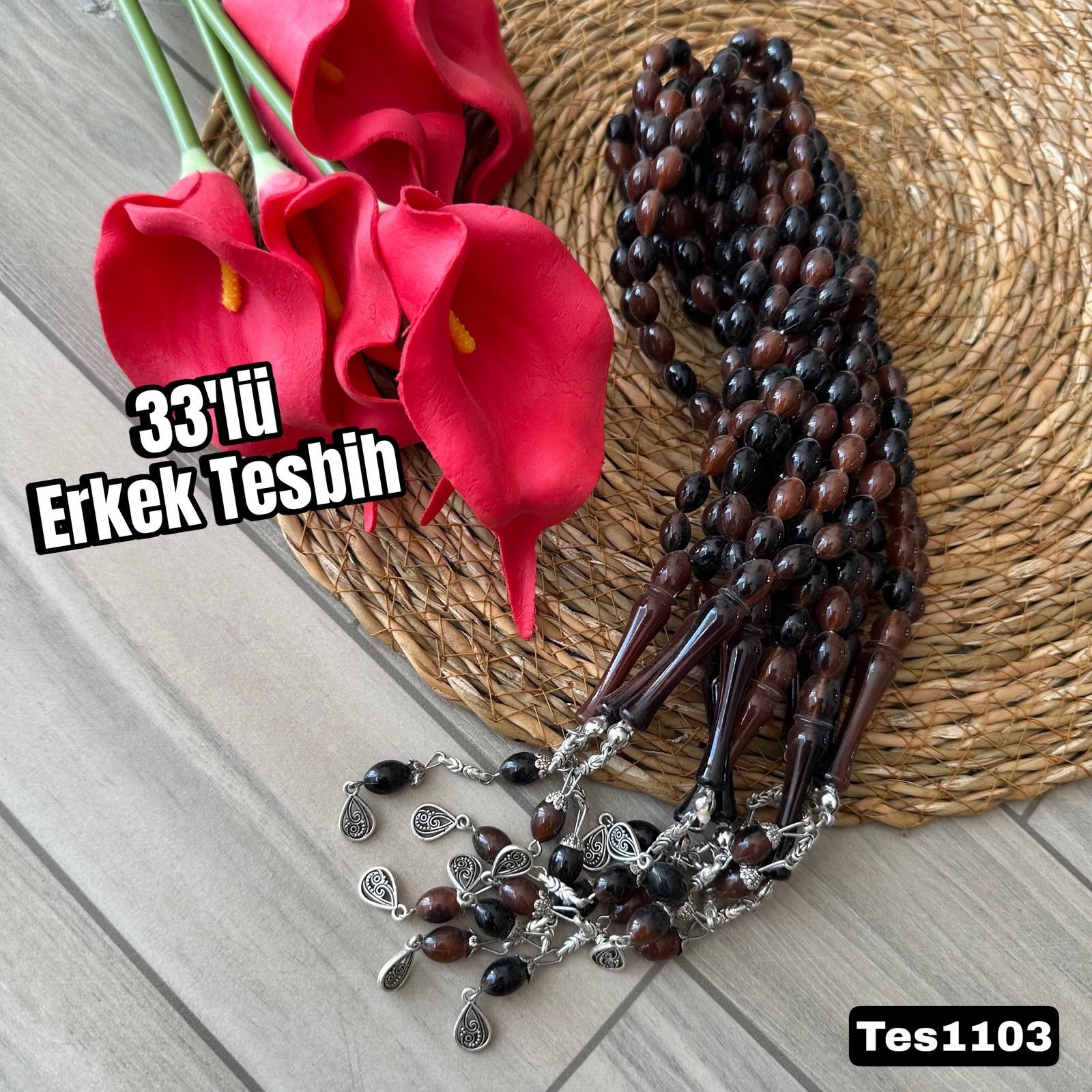 33'lü Erkek Tesbih (10'lu)
