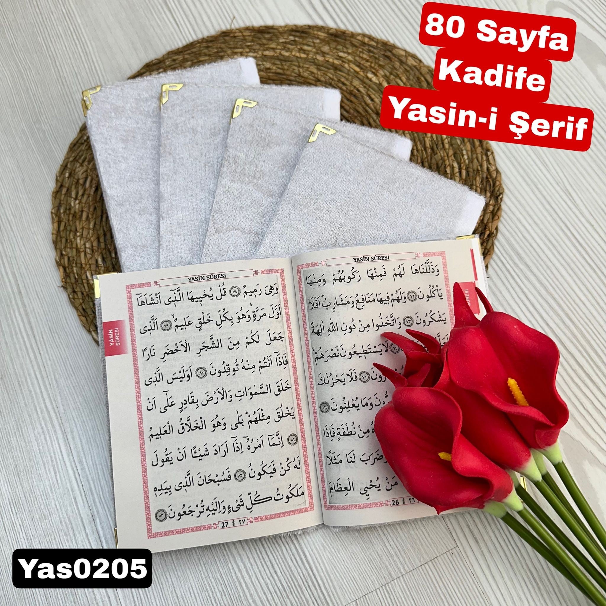 80 Sayfa Kadife Yasin Kitabı