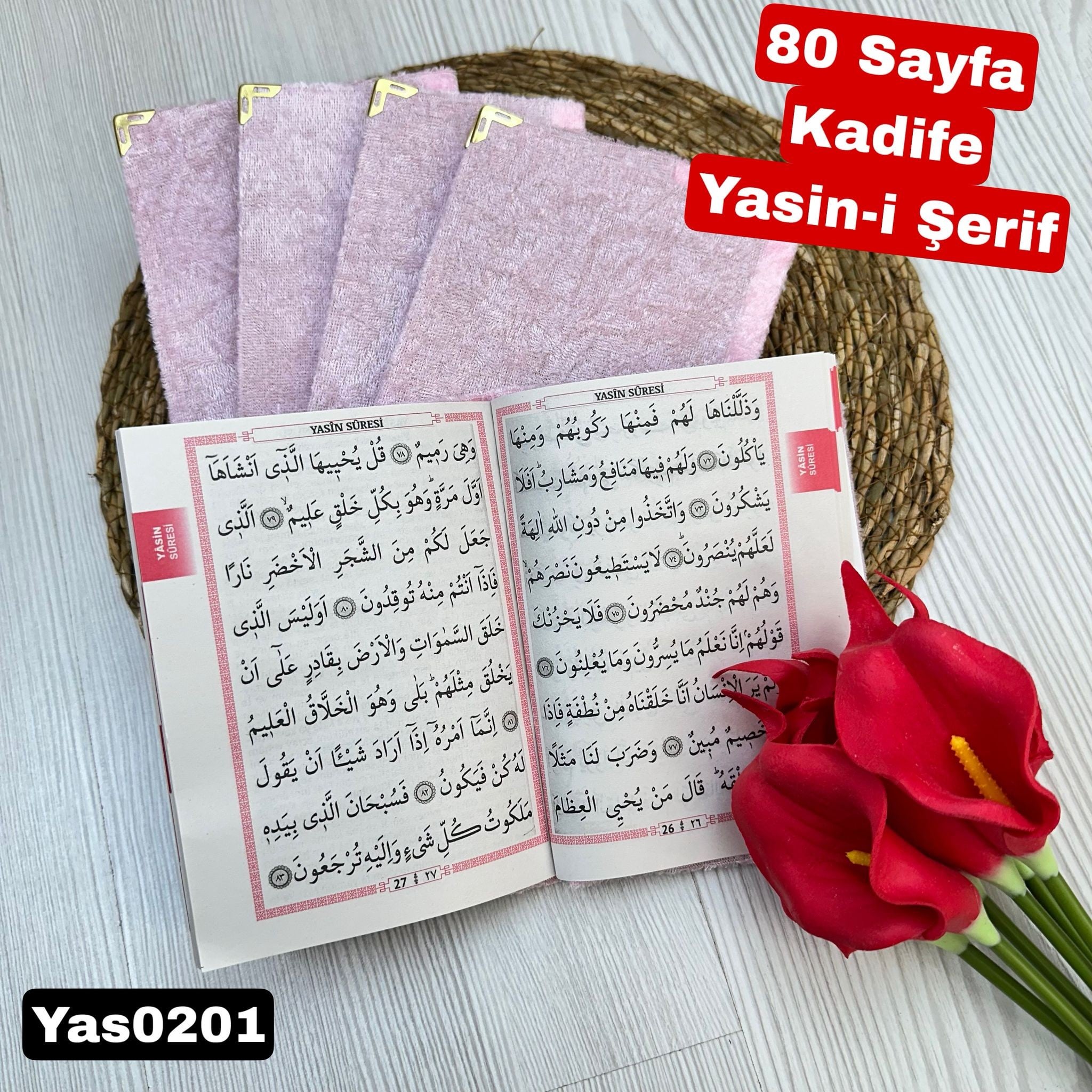 80 Sayfa Kadife Yasin Kitabı