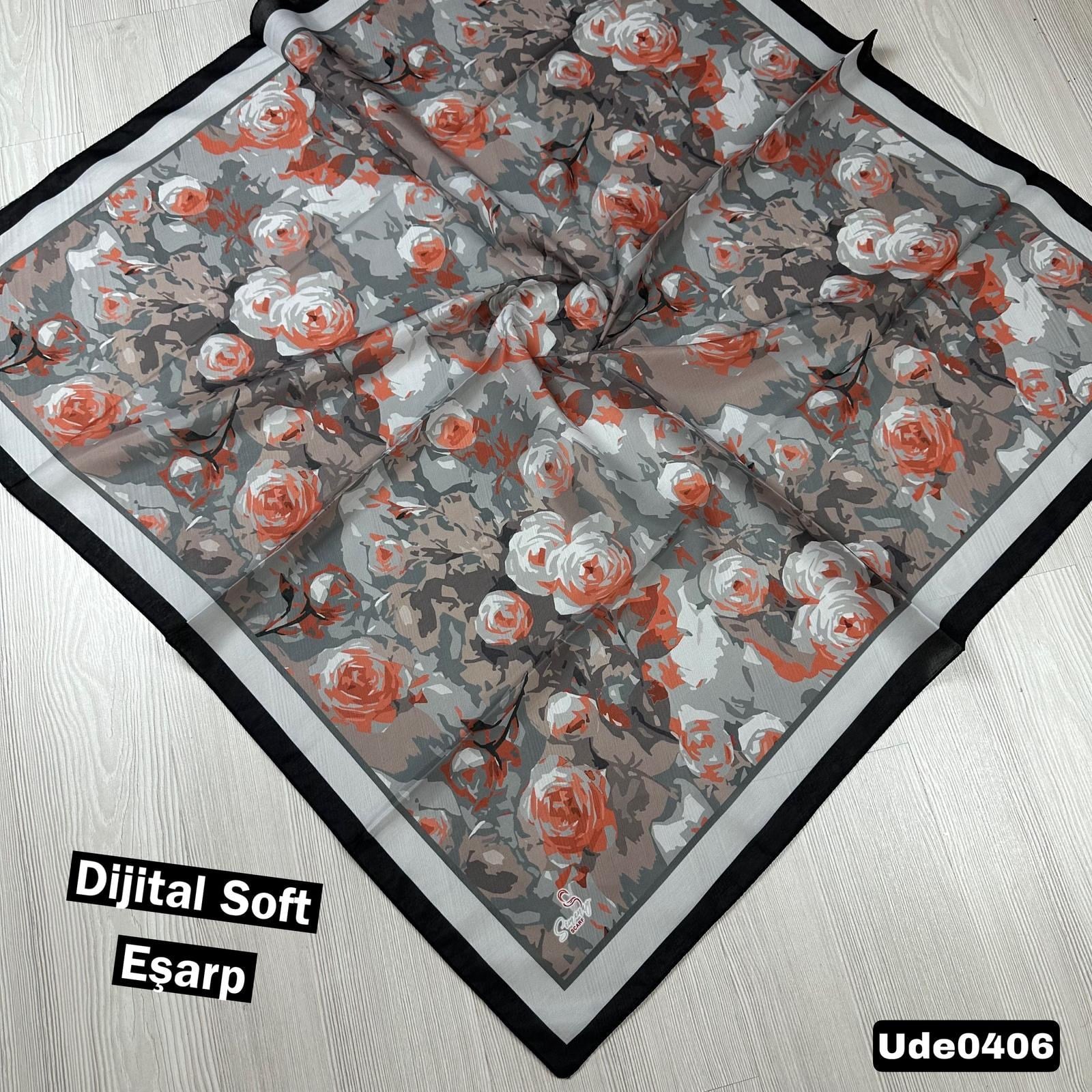 Simenay Dijital Soft Eşarp