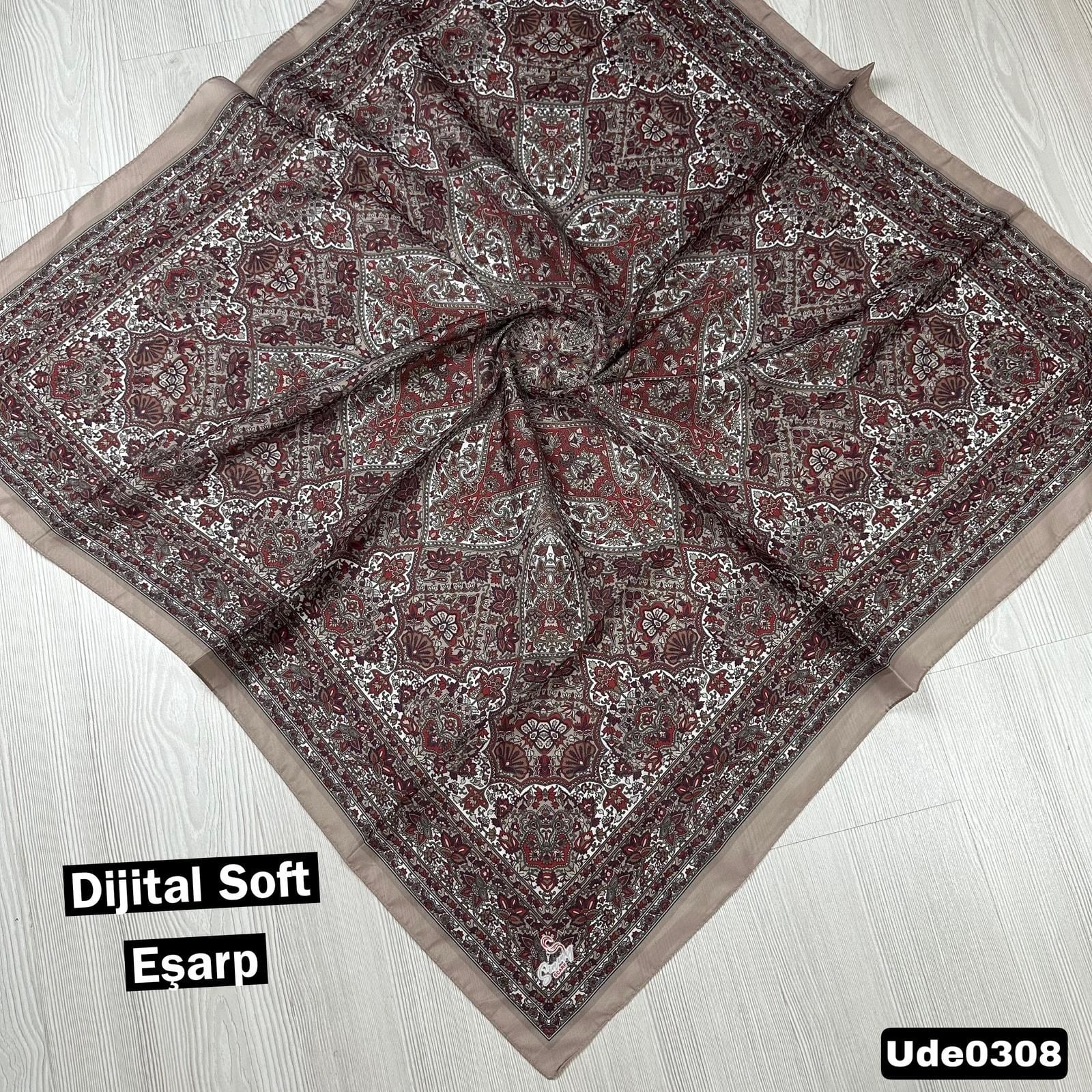 Simenay Dijital Soft Eşarp