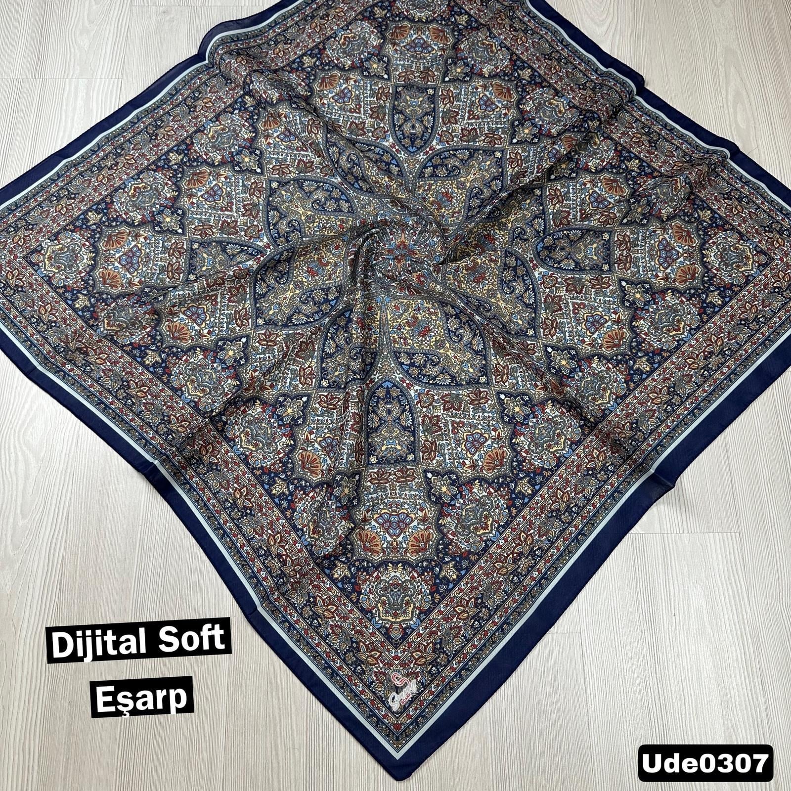 Simenay Dijital Soft Eşarp