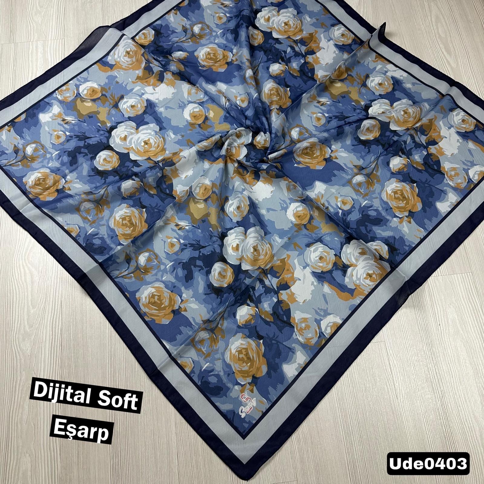Simenay Dijital Soft Eşarp