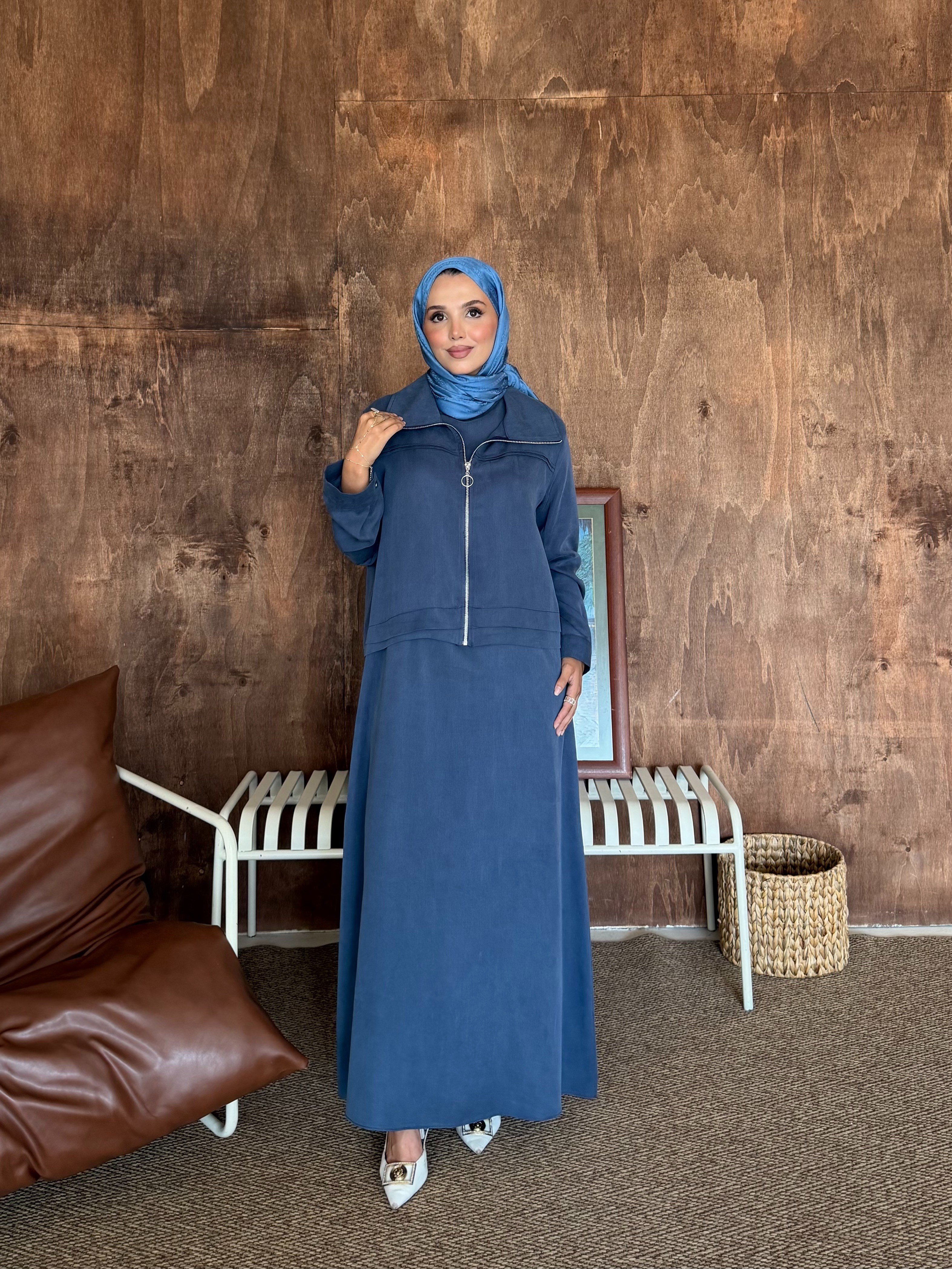 Yıldız Elbise Mavi