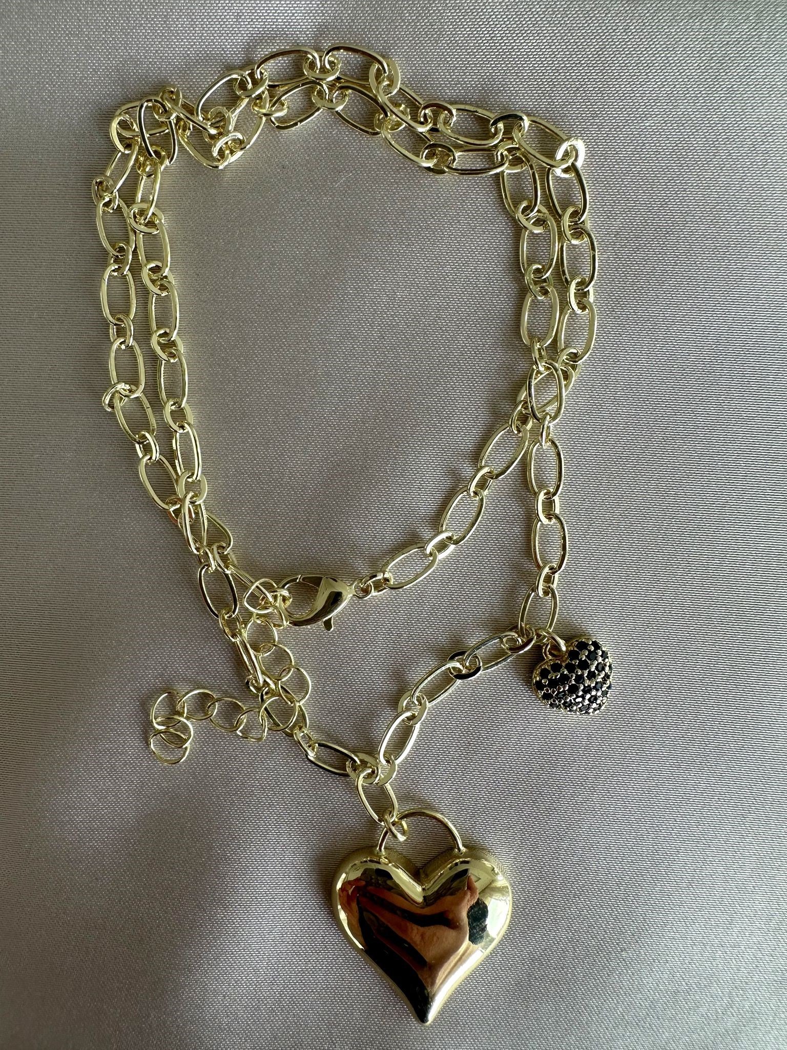 14K Özel Seri Kalpli Kolye