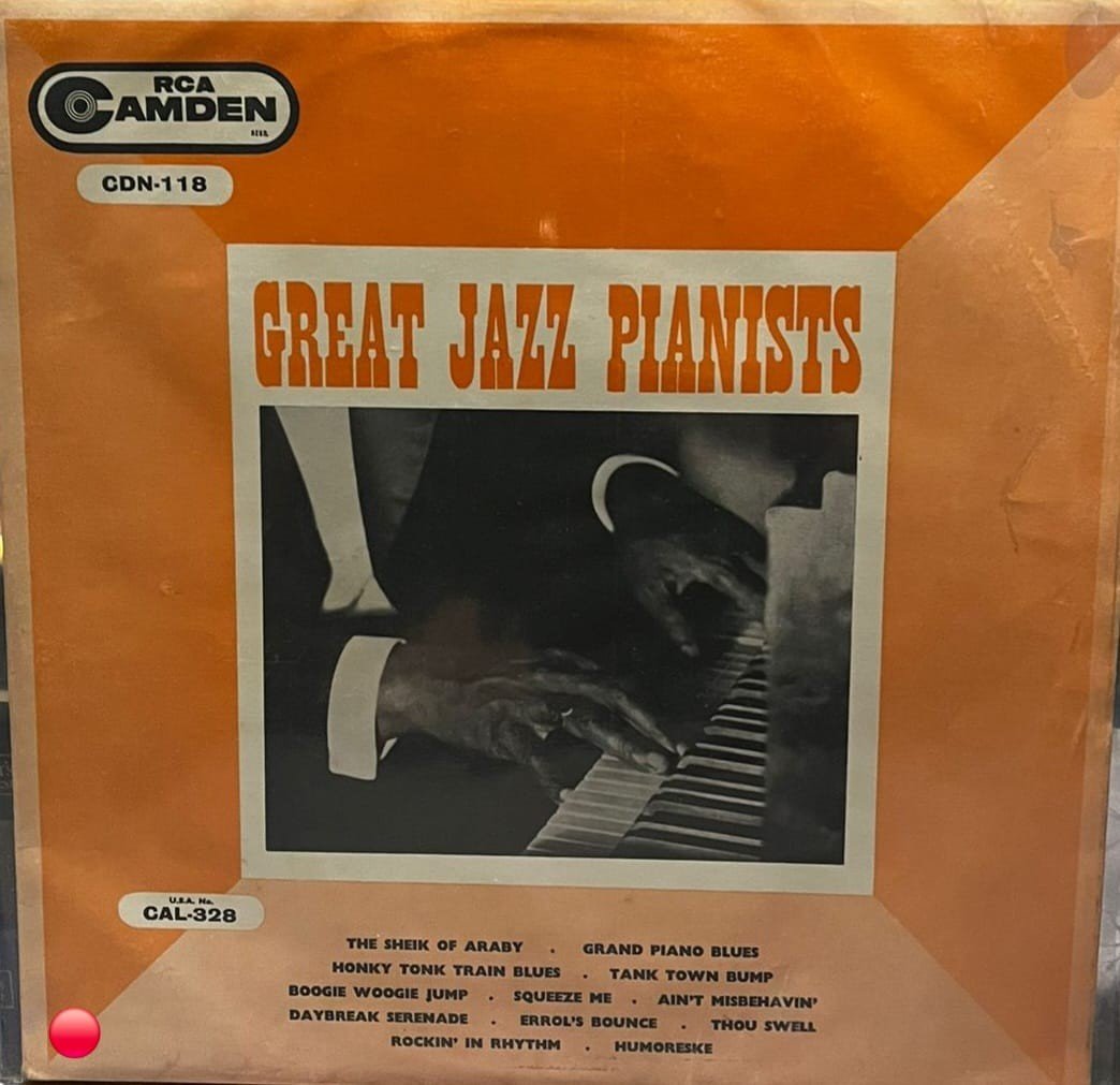 “Great Jazz Pianists” (RCA Camden, CAL-328 / CDN-118, 1959 İngiltere baskısı)
