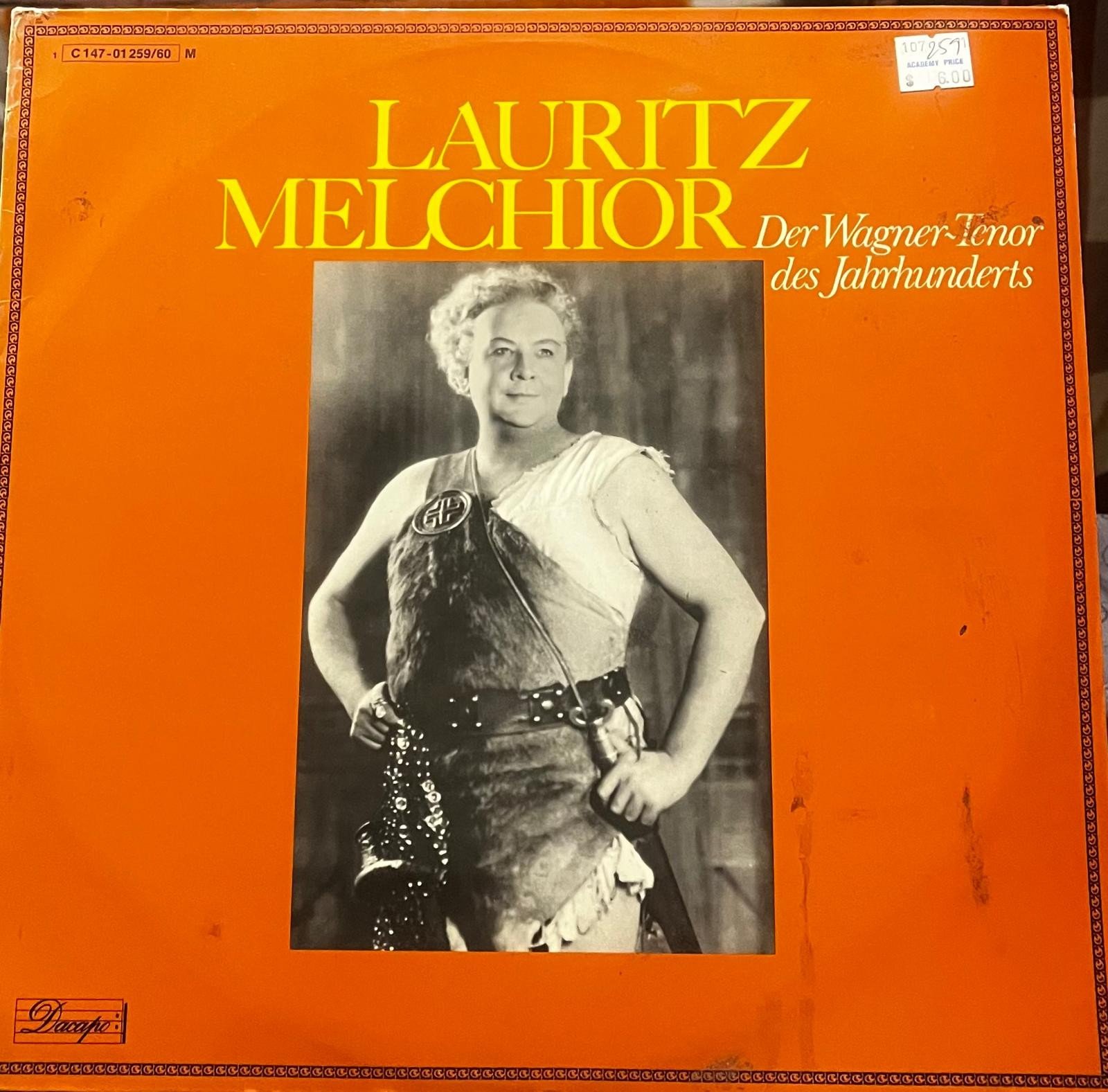 “Lauritz Melchior – Der Wagner-Tenor des Jahrhunderts” 