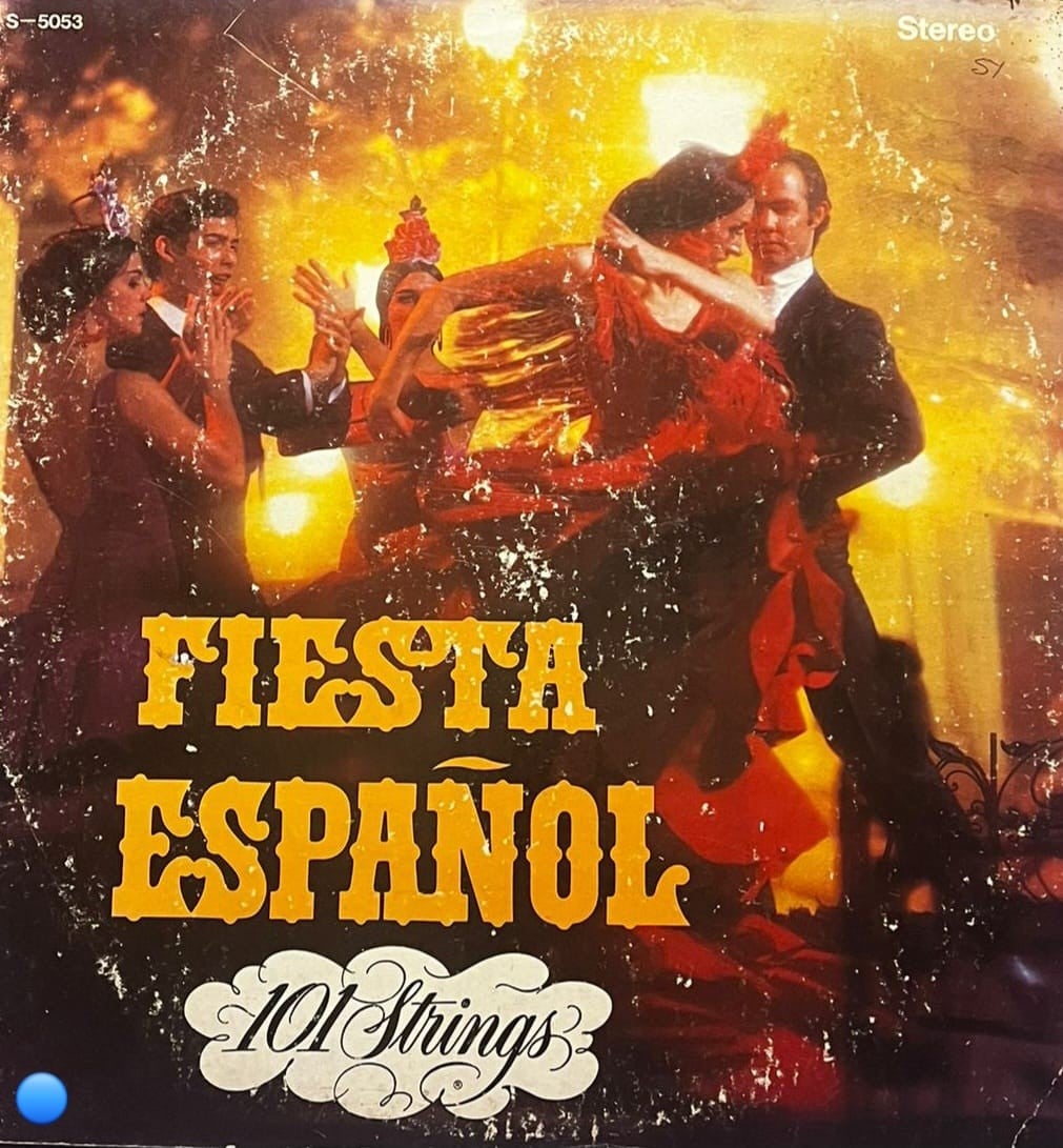 101 Strings - Fiesta Español (33 Devir LP) Melodi Plak Baskısı