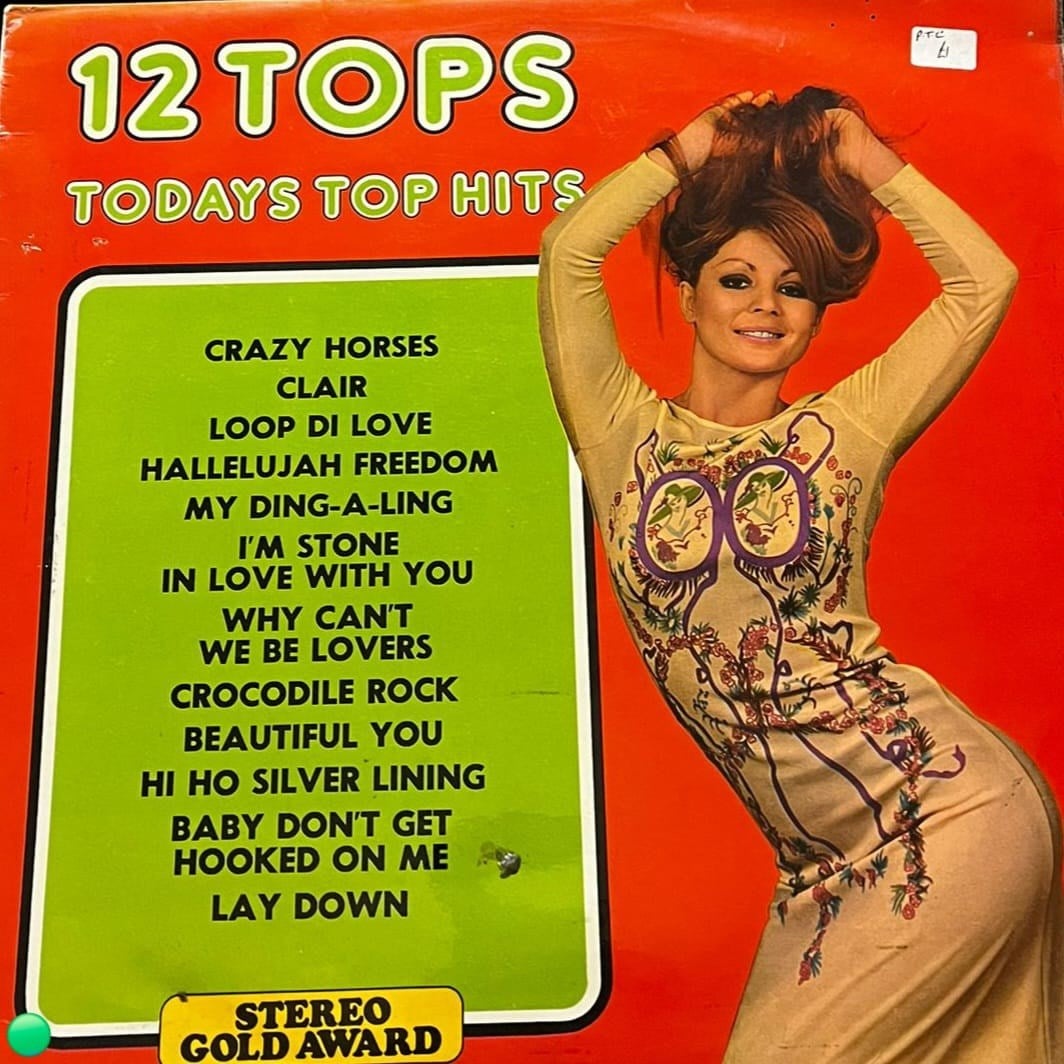 12 Tops - Today's Top Hits: The Original Sounds Of 12 Tops (Stereo Gold Award - MER 103X)