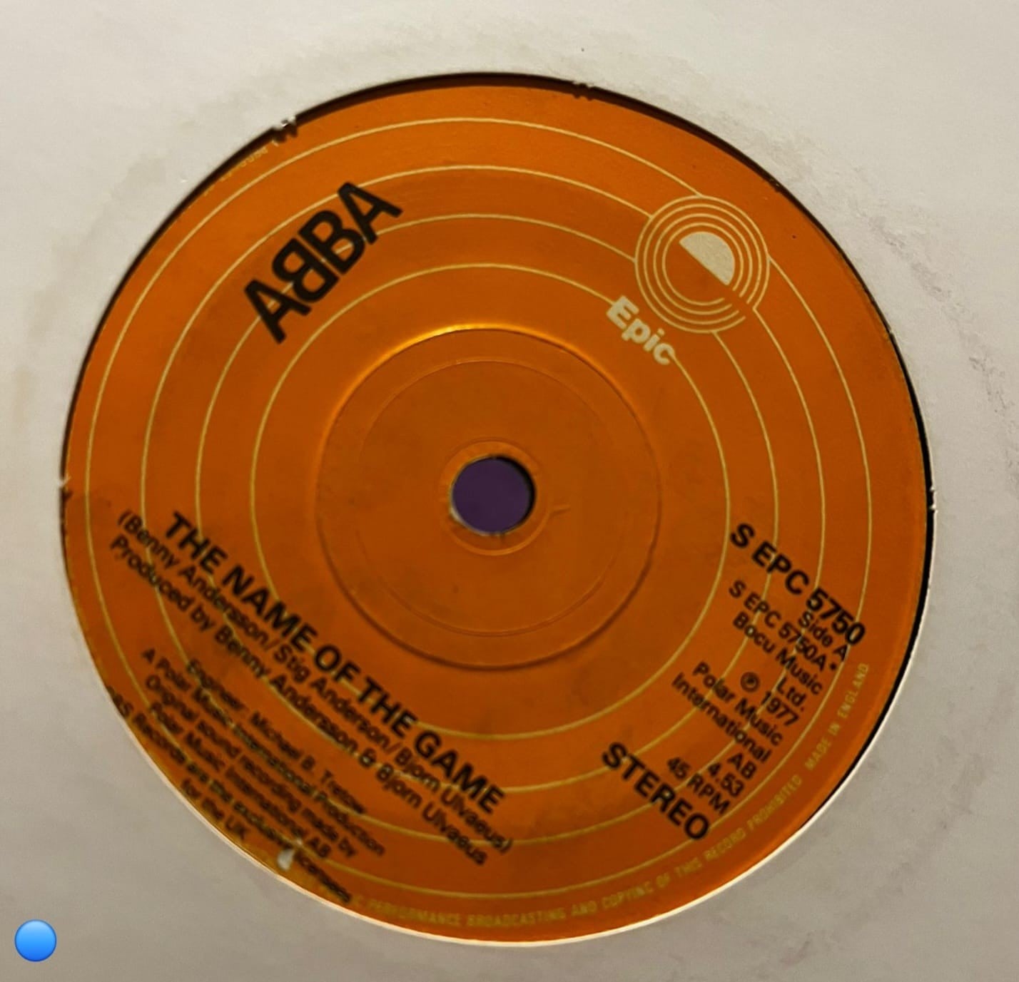 ABBA - The Name Of The Game / I Wonder (Departure) (7
