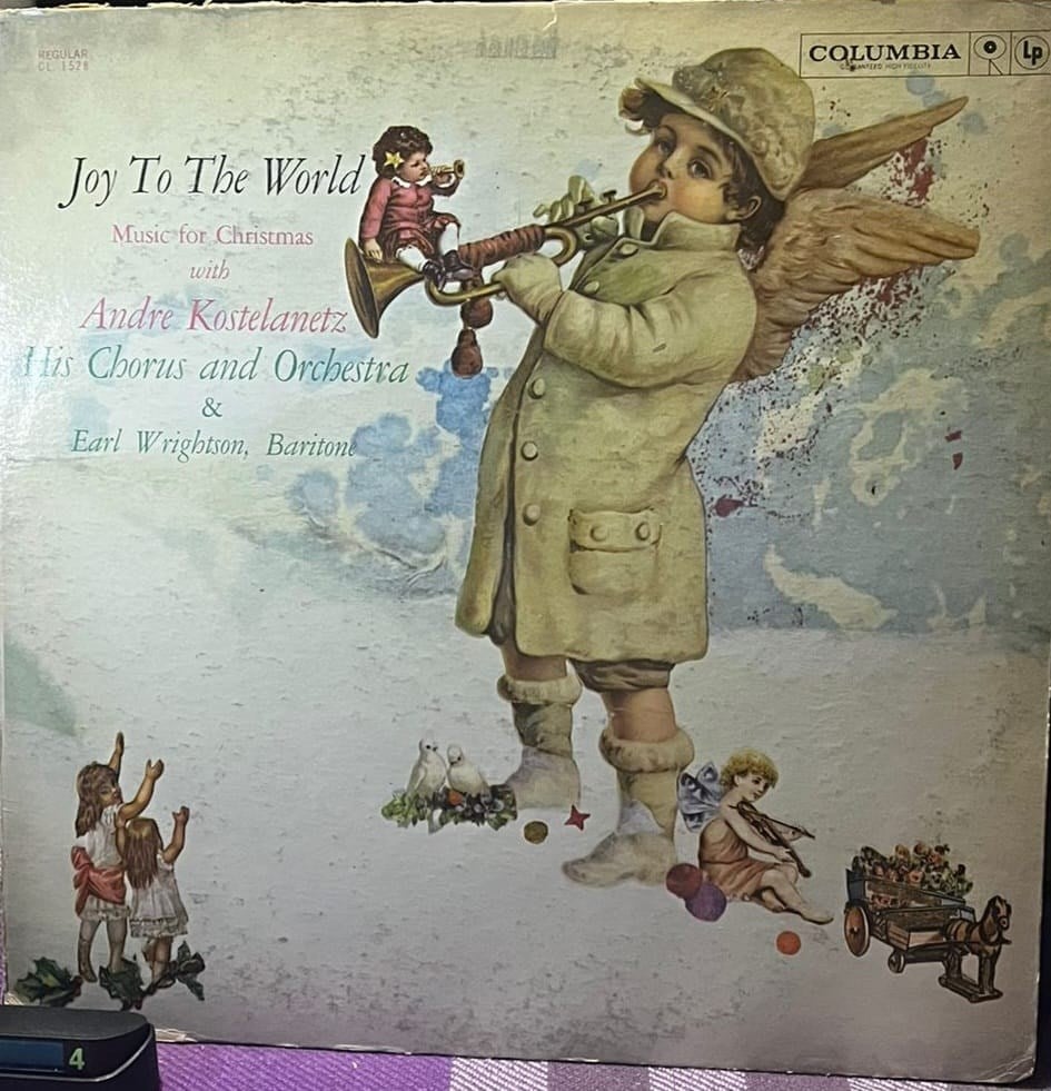 Andre Kostelanetz – Joy To The World: Music For Christmas (Vinyl, LP, 1959, Columbia CL 1528)