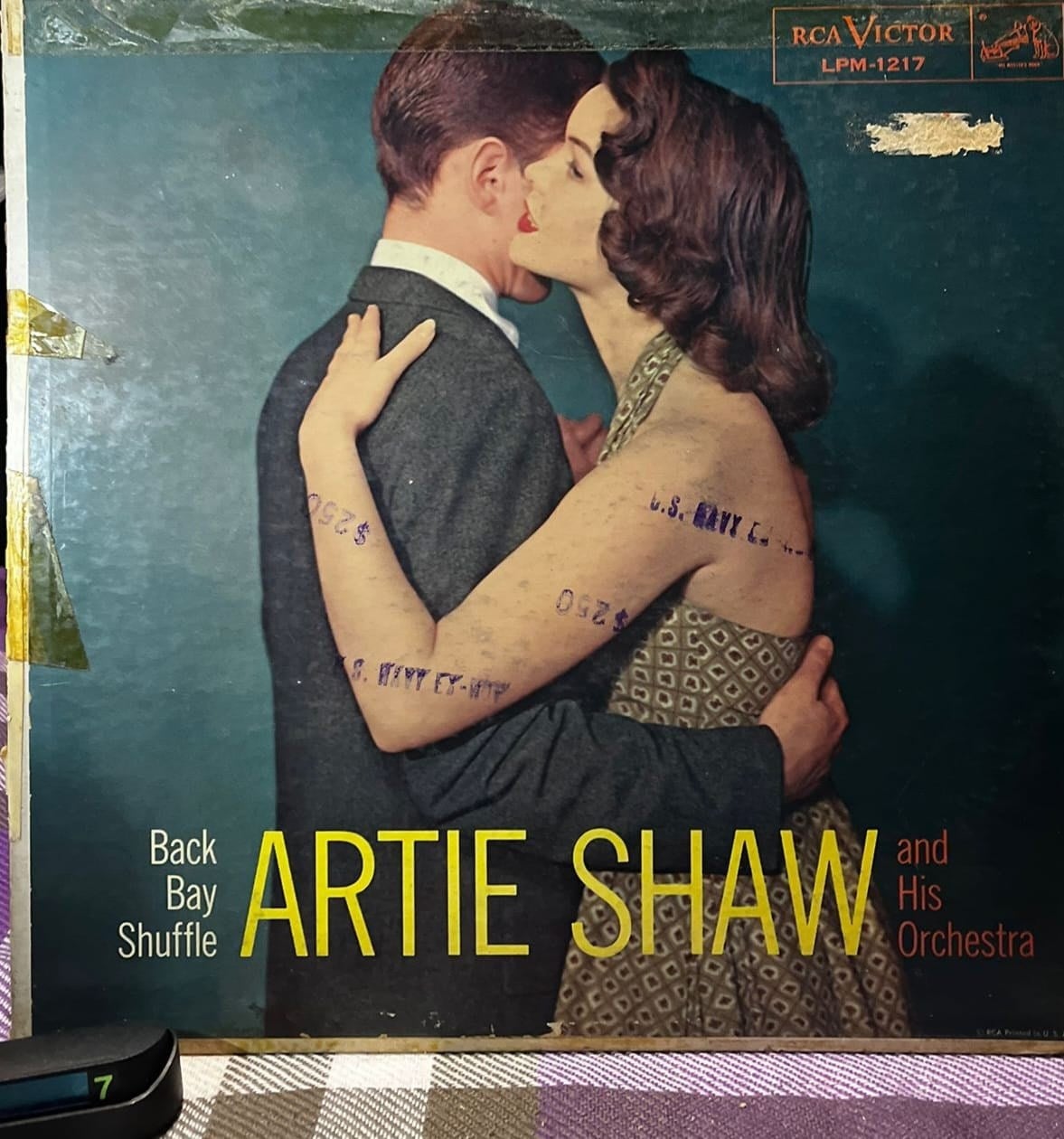 Artie Shaw And His Orchestra - Back Bay Shuffle - RCA Victor LPM-1217 LP (1956 US Press)