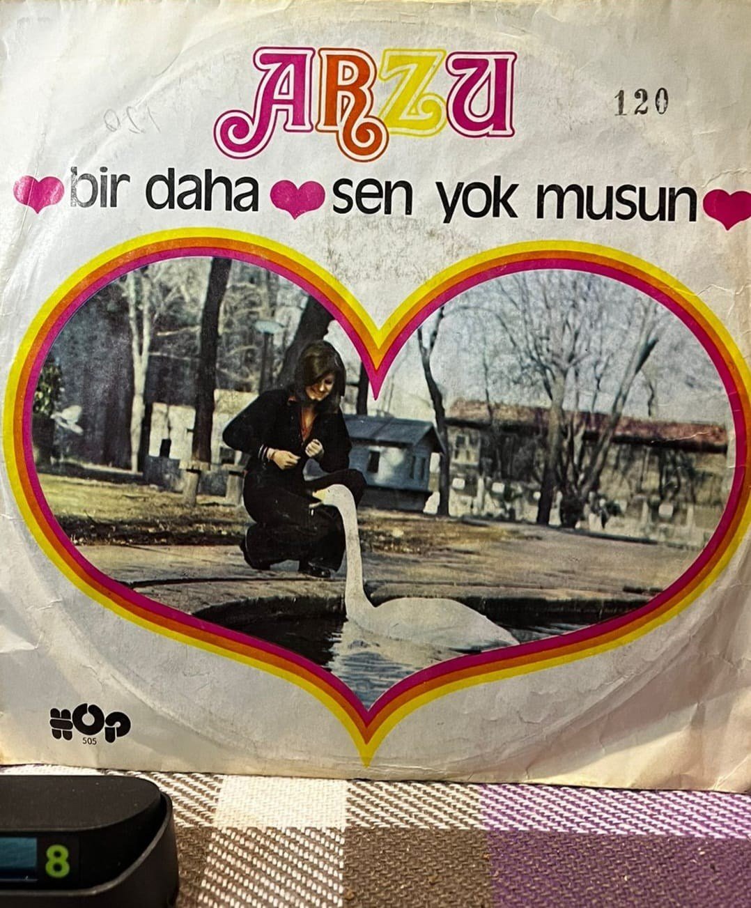 Arzu – Bir Daha / Sen Yok Musun (45'lik Plak) - Hop Plak 505