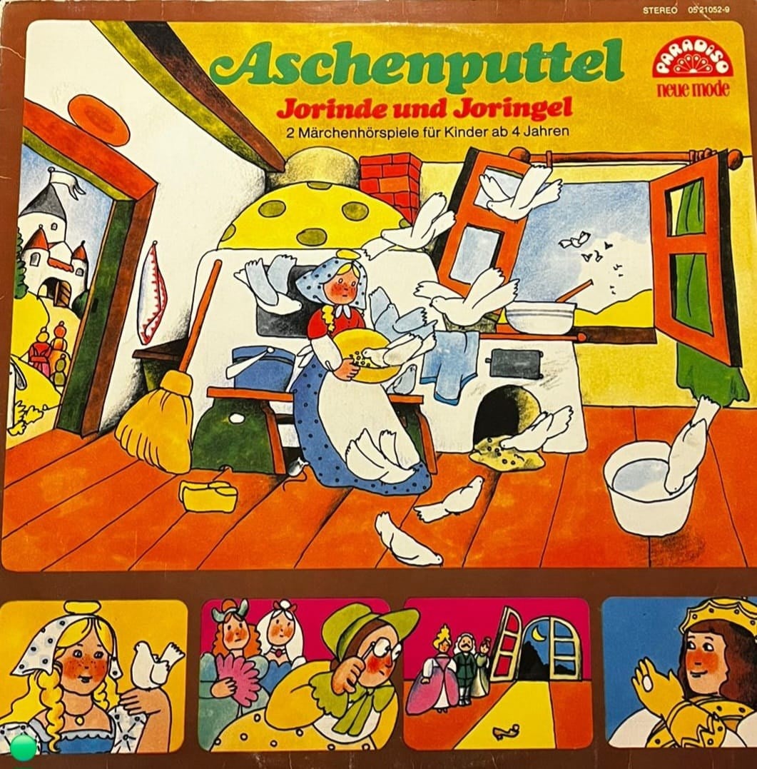 Aschenputtel / Jorinde und Joringel - Paradiso LP (Almanca Masal Plağı)