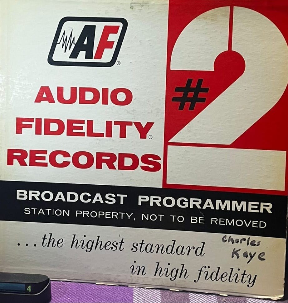 Audio Fidelity Records - Broadcast Programmer #2 (Rare Promo LP) - Compilation