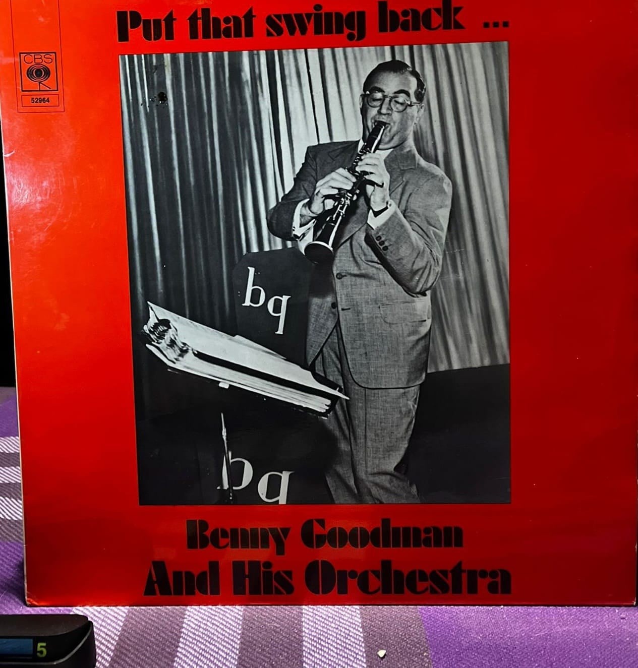 Benny Goodman And His Orchestra - Put That Swing Back (LP)
