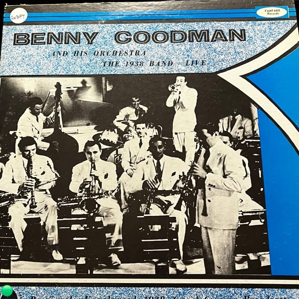 Benny Goodman And His Orchestra - The 1938 Band Live: Previously Unreleased 1938 Camel Caravan Broadcasts (Fanfare Records - lp 37-137)