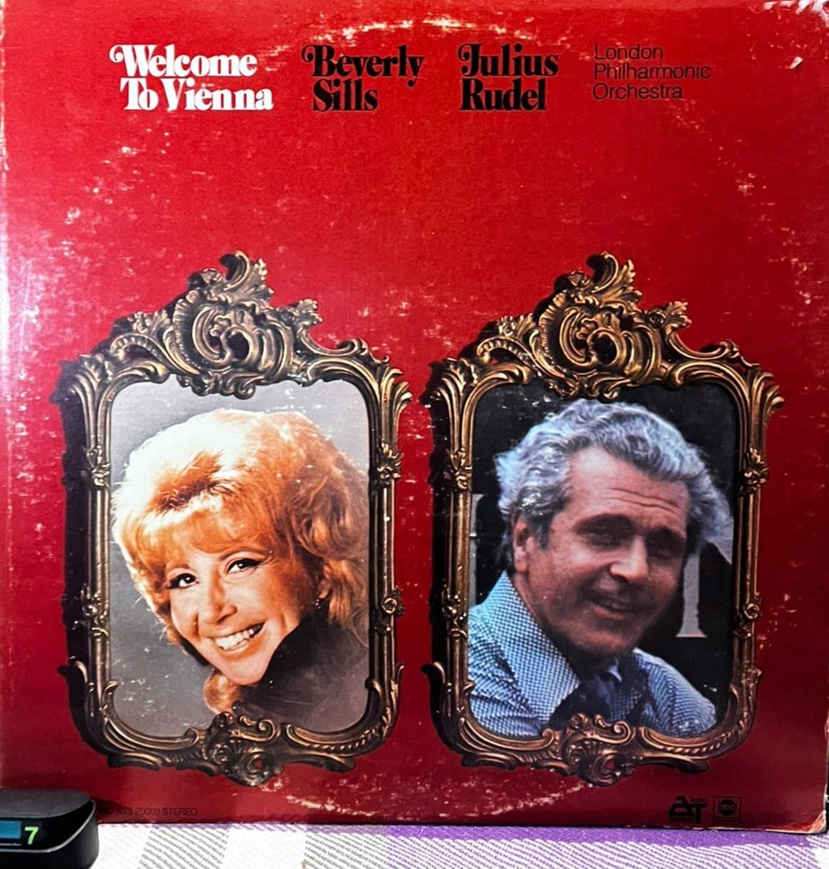 Beverly Sills / Julius Rudel – Welcome To Vienna (1971) Plak / LP