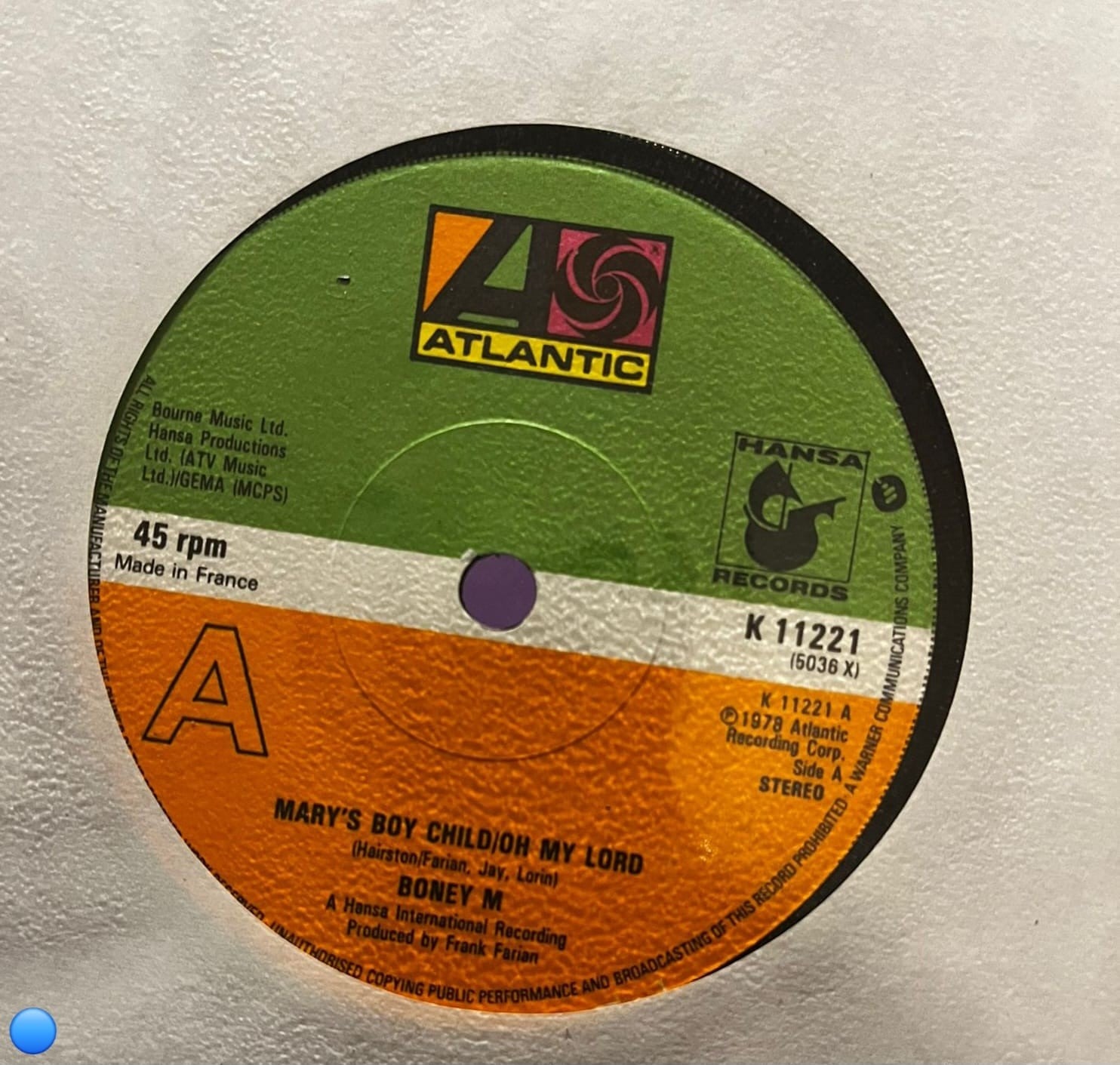 Boney M. - Mary's Boy Child / Oh My Lord / Dancing In The Streets (7