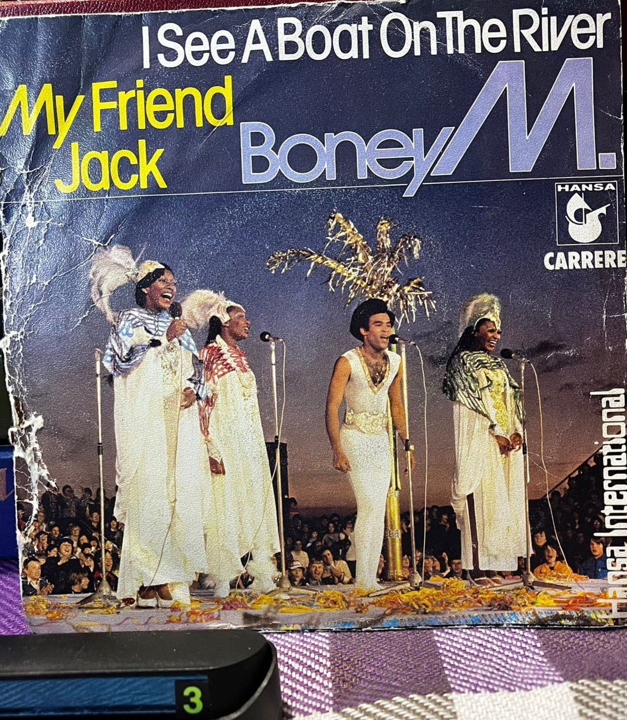 Boney M. - I See A Boat On The River / My Friend Jack - Orijinal 45'lik (1980)