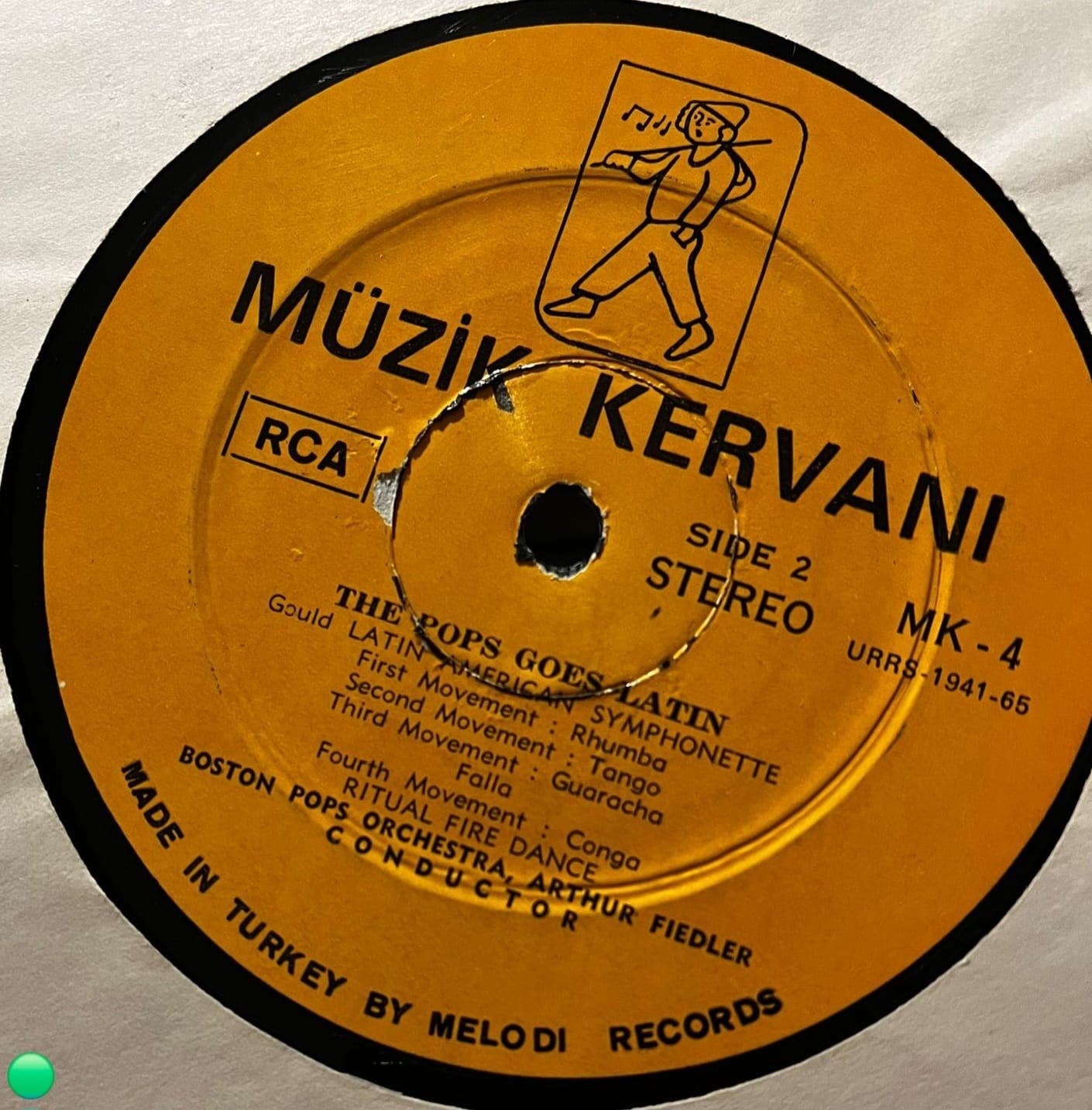 Boston Pops Orchestra, Arthur Fiedler – The Pops Goes Latin (Müzik Kervanı / RCA - Made in Turkey)