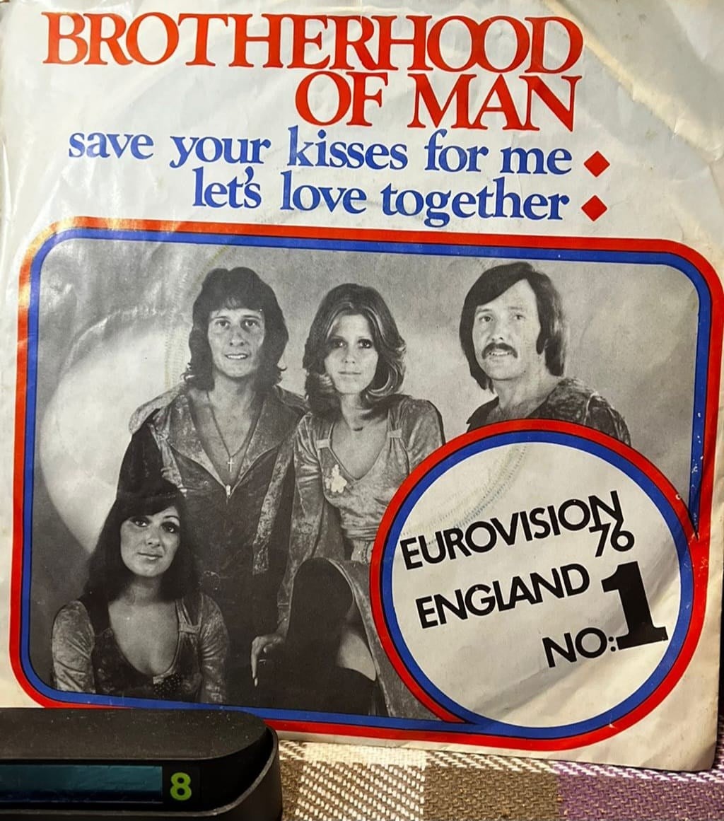 Brotherhood Of Man - Save Your Kisses For Me / Let's Love Together (1976 Eurovision 1.si Kent Plak 45'lik)