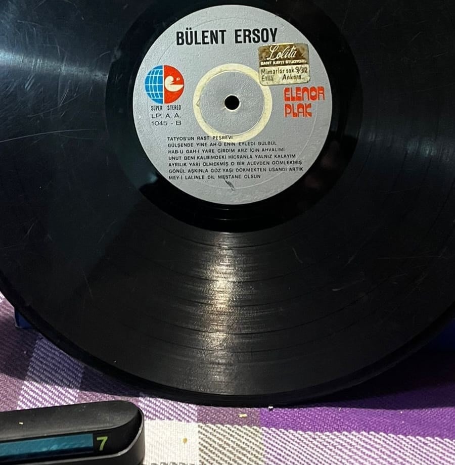 Bülent Ersoy – Bülent Ersoy Konseri (Elenor Plak) - Vinil Plak (LP)