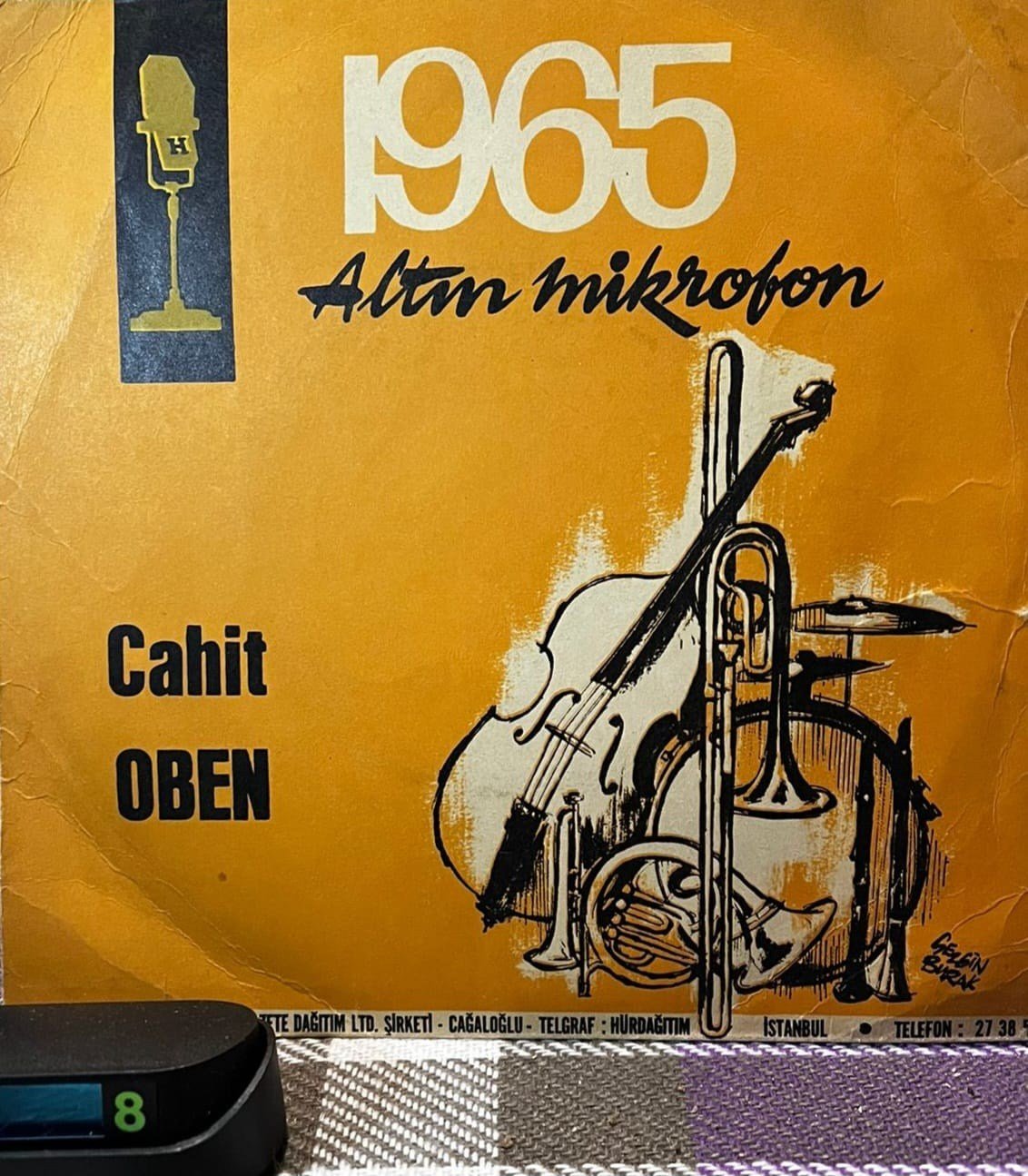 Cahit Oben Dörtlüsü - Makaram Sarı Bağlar / Halime (1965 Altın Mikrofon Yarışması 45'lik)