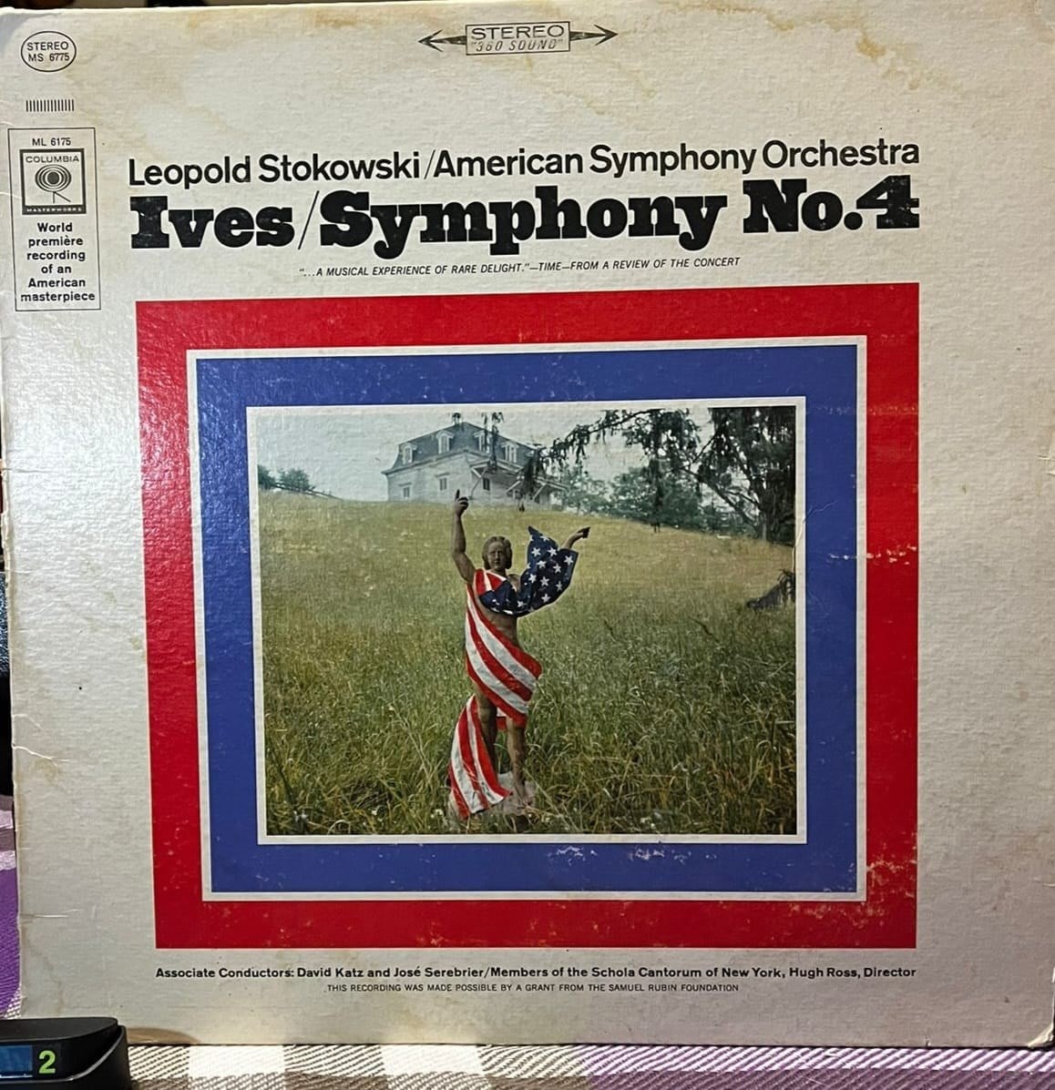 Charles Ives - Symphony No. 4 - Leopold Stokowski / American Symphony Orchestra Vinyl LP