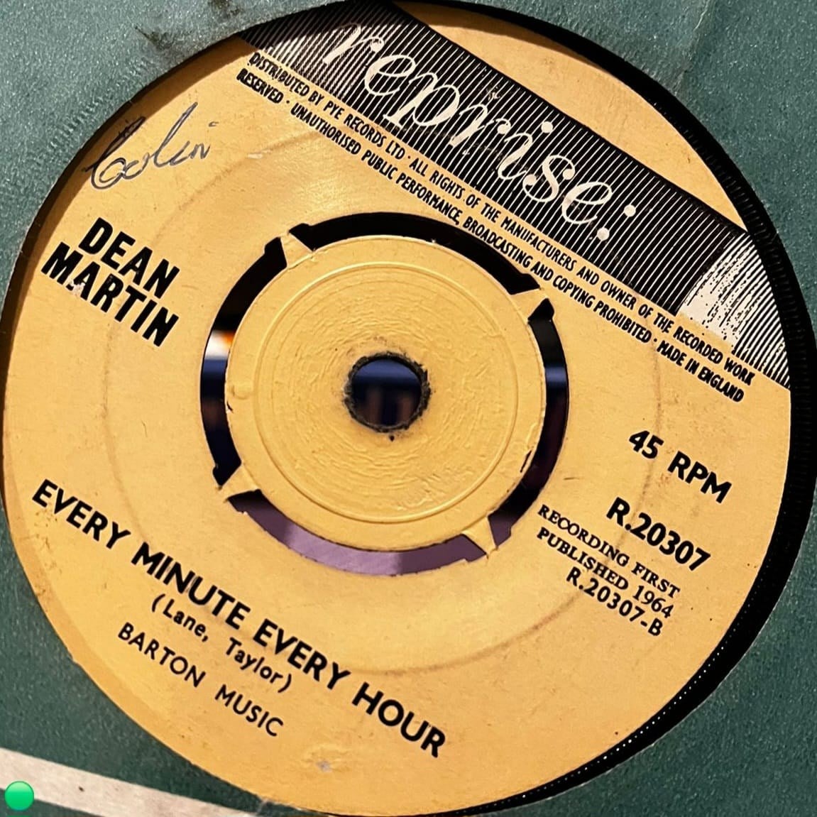 Dean Martin - The Door Is Still Open To My Heart / Every Minute Every Hour 7