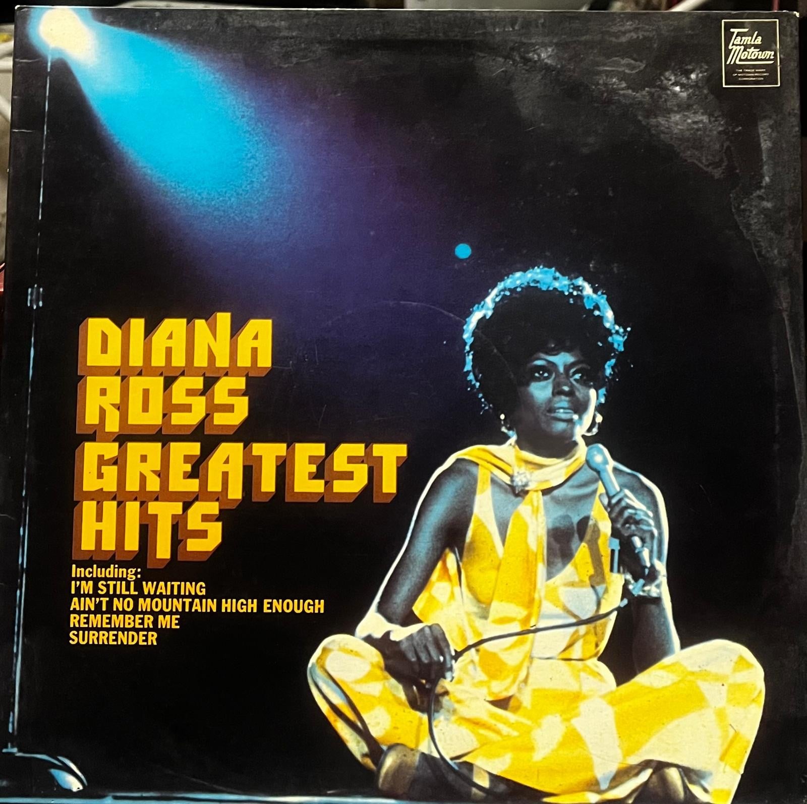 Diana Ross – Greatest Hits (Tamla Motown, STMA 8006, 1972 UK baskısı)