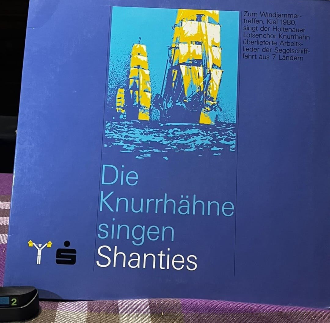Die Knurrhähne Singen Shanties - Kiel 1980 (Stereo 66.22026) Vinyl, LP