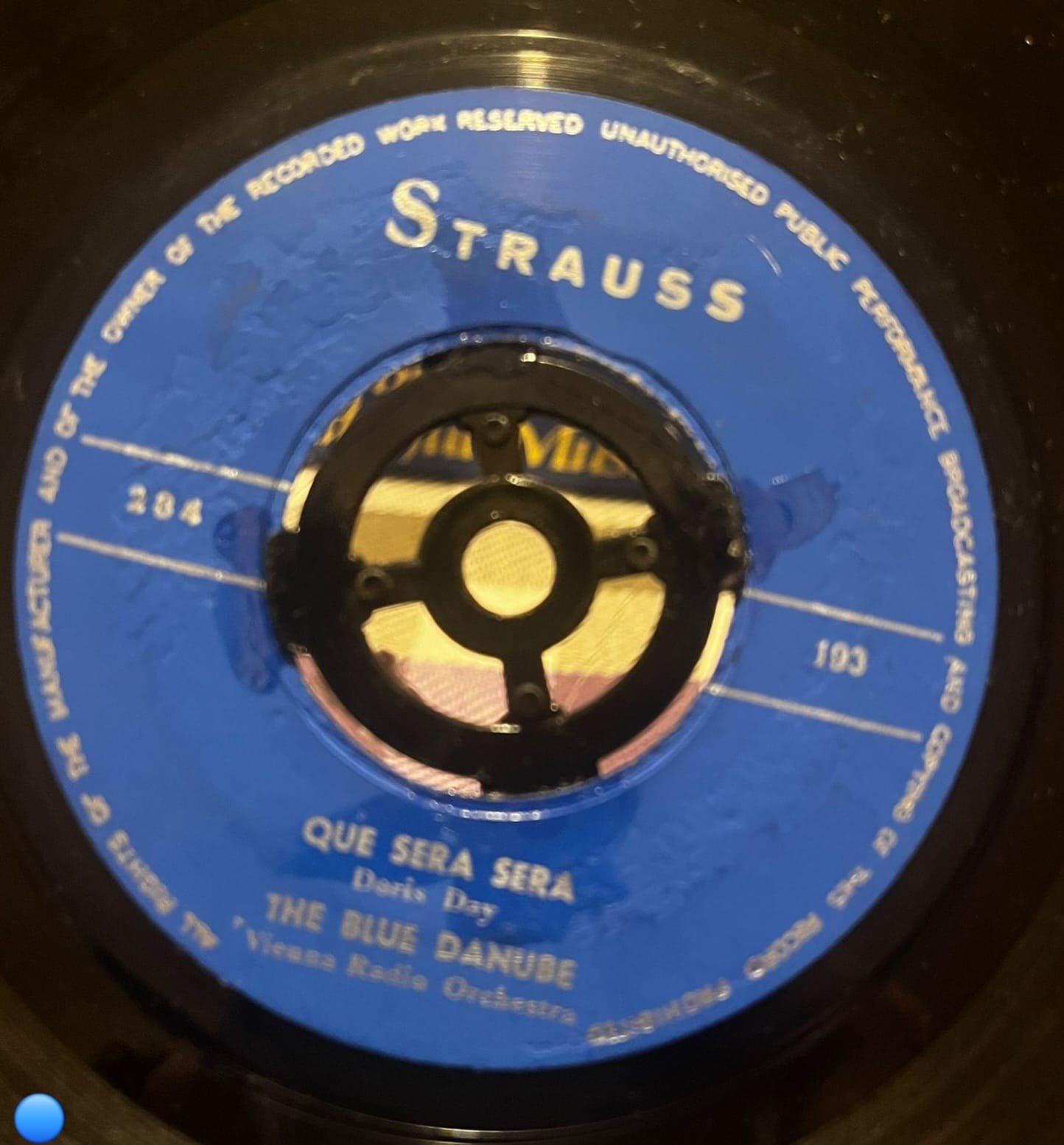 Doris Day / Vienna Radio Orchestra - Que Sera Sera / The Blue Danube - 7