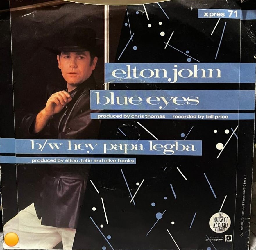 Elton John - Blue Eyes / Hey Papa Legba 7