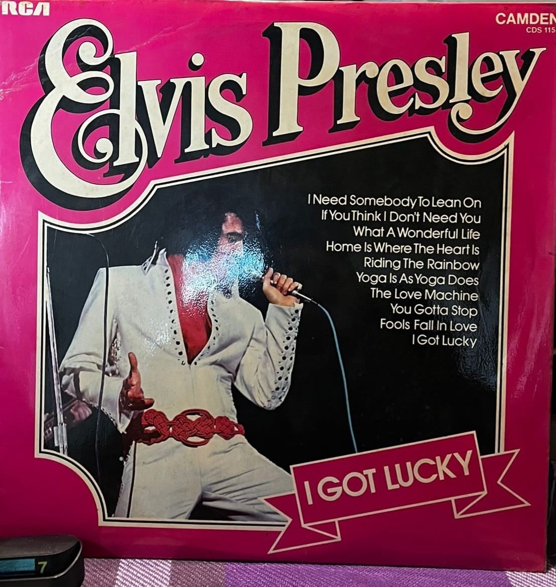 Elvis Presley - I Got Lucky LP - UK Press (RCA Camden)