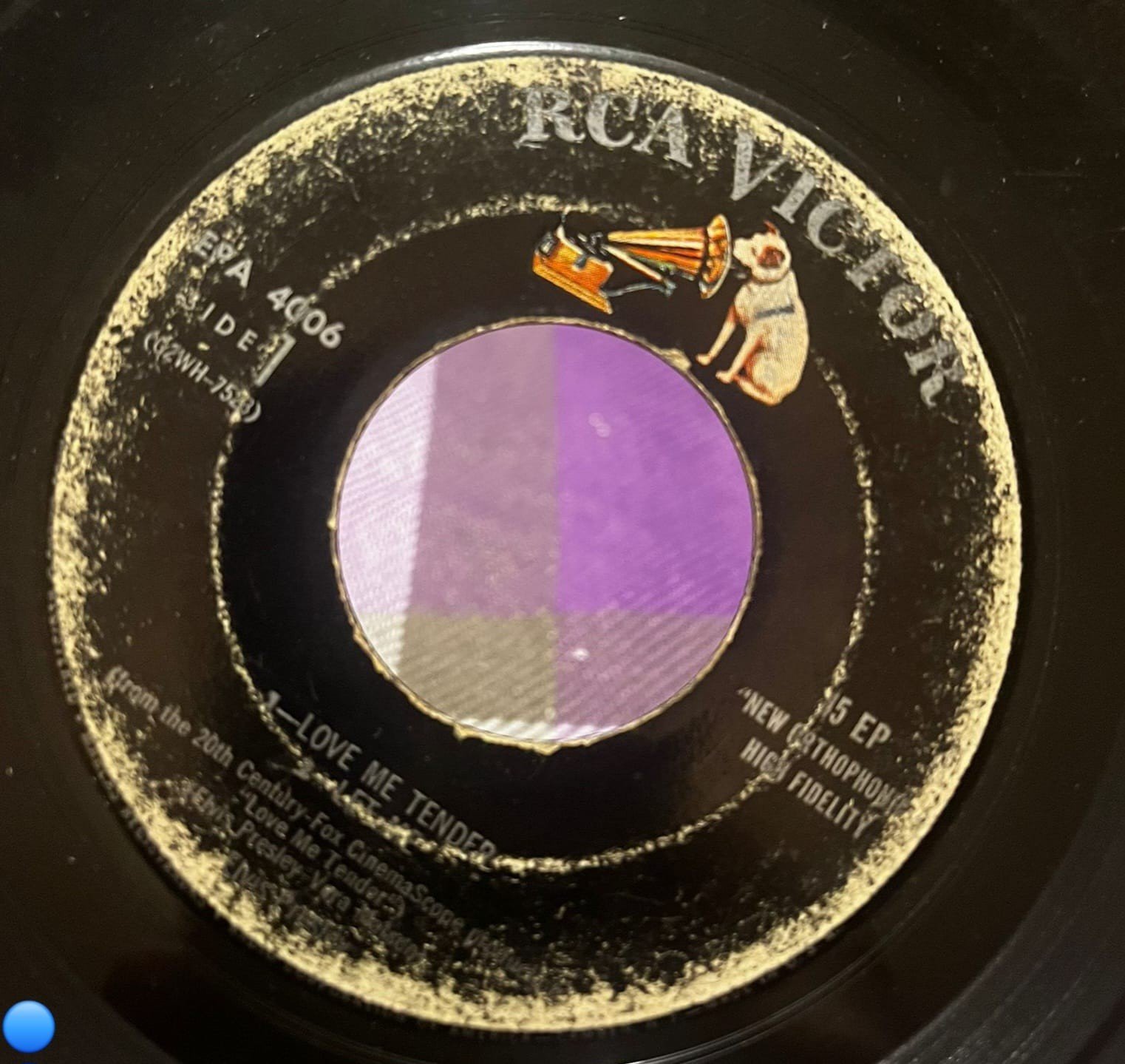 Elvis Presley - Love Me Tender / Poor Boy - RCA Victor EPA-4006 (Vinyl, EP)