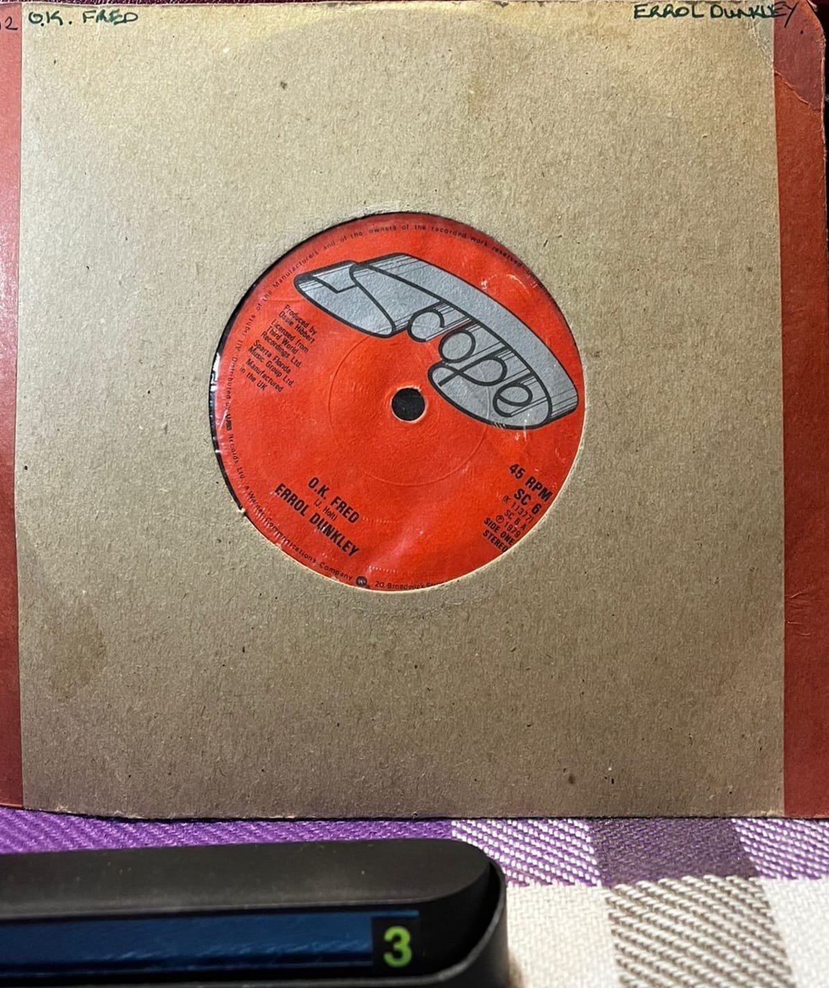 Errol Dunkley - O.K. Fred / O.K. Fred (Instrumental) (7