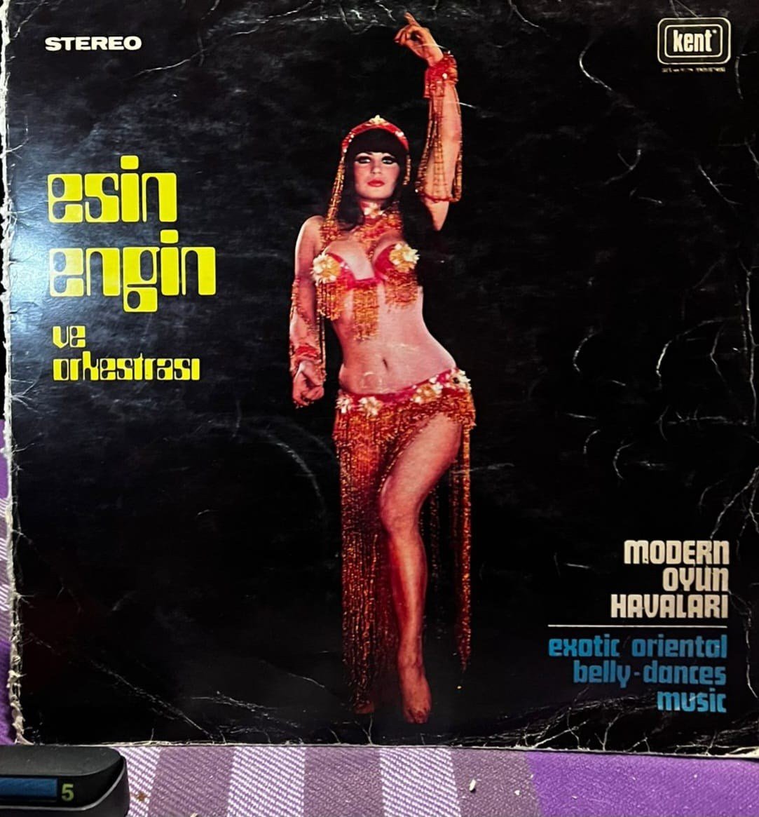 Esin Engin Ve Orkestrası - Modern Oyun Havaları (Exotic Oriental Belly-Dances Music) - Kent Plak LP STX 105