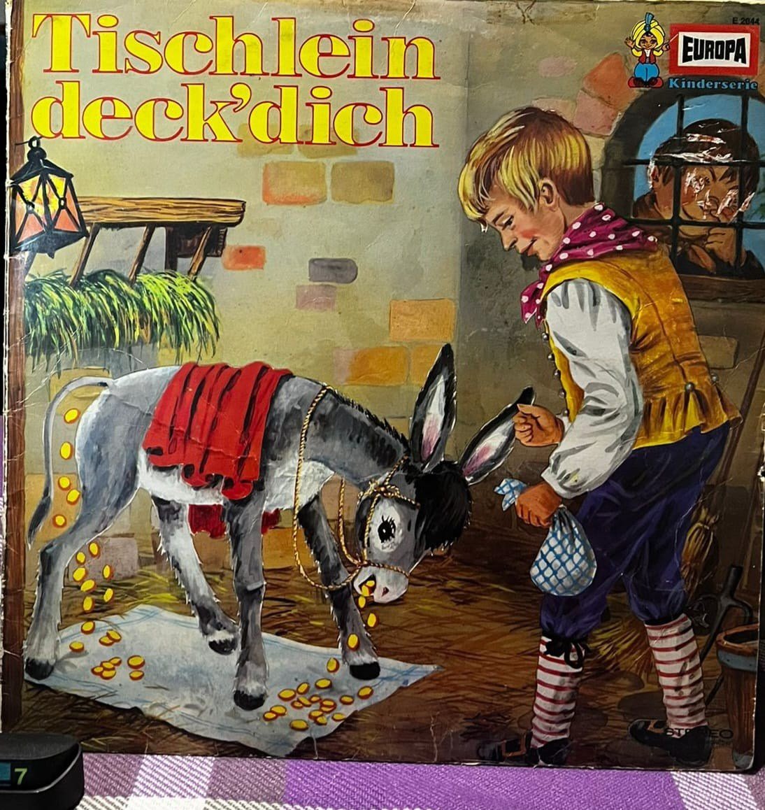 Europa Kinderserie – Tischlein deck'dich / Jackie und die Wunderbohne (E 2044) Vinyl LP