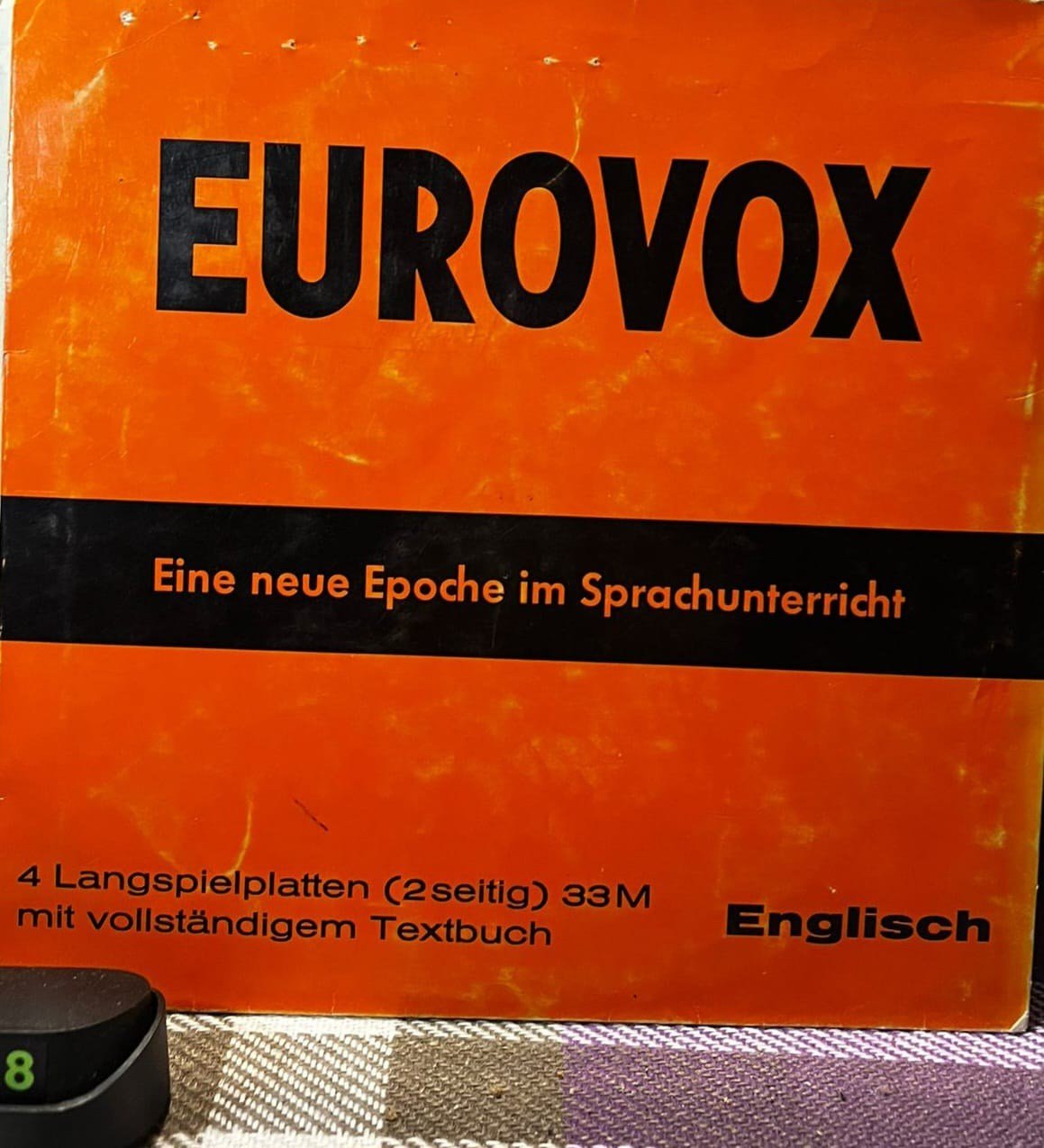 Eurovox Englisch - Eine Neue Epoche Im Sprachunterricht (4 Langspielplatten LP Set)