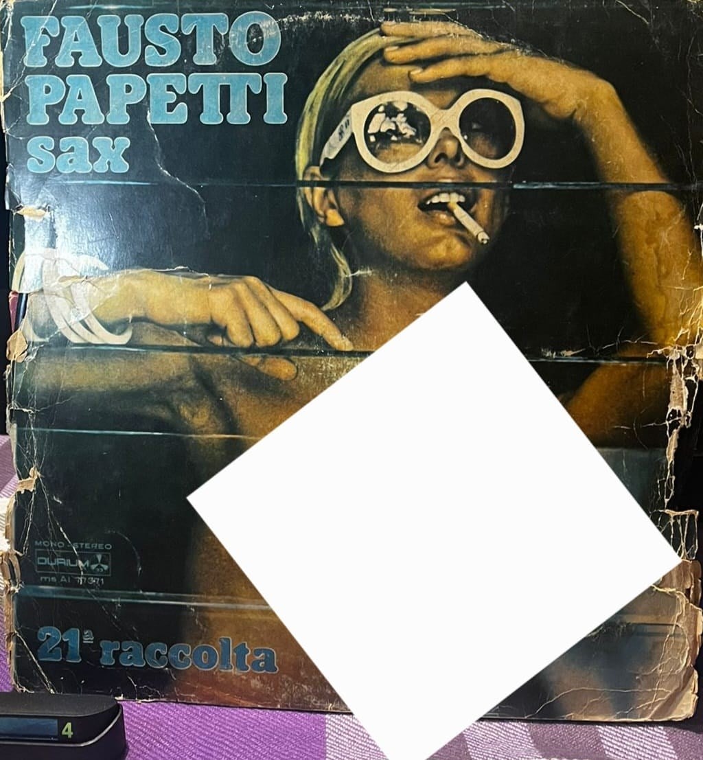 Fausto Papetti Sax - 21a Raccolta - LP / 33'lük Plak (Yankı Baskı)
