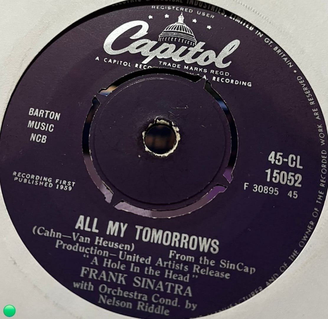 Frank Sinatra - High Hopes / All My Tomorrows 7