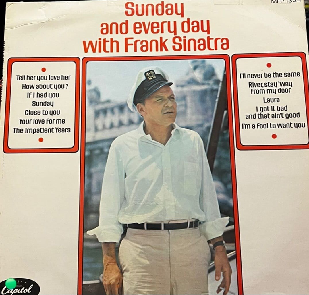 Frank Sinatra - Sunday and Every Day with Frank Sinatra (Music For Pleasure / Capitol - MFP 1324)