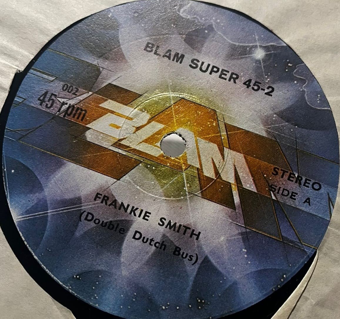 Frankie Smith / Jacques Vaillant - Blam Super 45-2 (1981 Türkiye Baskısı - BLAM 002) 12