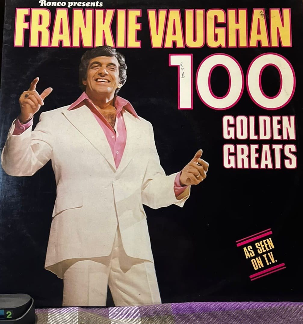 Frankie Vaughan - 100 Golden Greats | Ronco 2LP Set | UK Press Vinyl