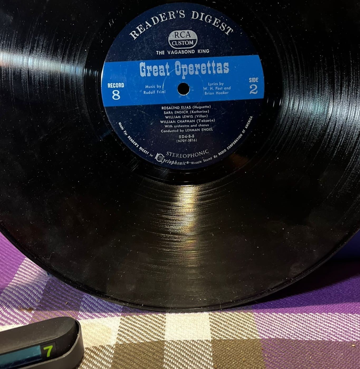 George Gershwin / Rudolf Friml - Great Operettas (Record 8) - Porgy And Bess / The Vagabond King (LP, Album, Stereo) - RD4-8-8